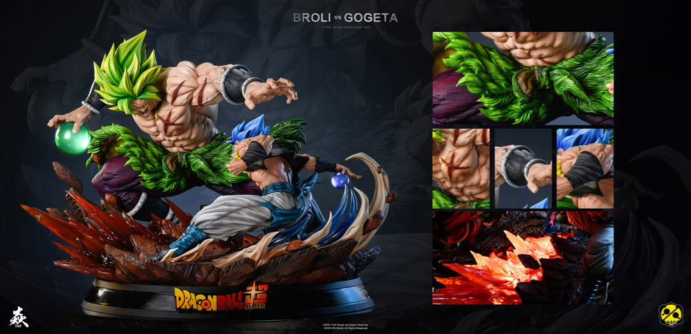 Dragon Ball YAN Studio x 2% Studio Broly VS Gogeta – ClubHouse Statues