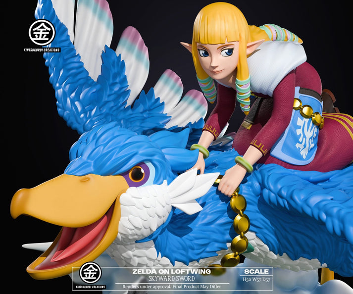 The Legend of Zelda Kintsukuroi Creations Zelda On Loftwing Skyward Sw ...