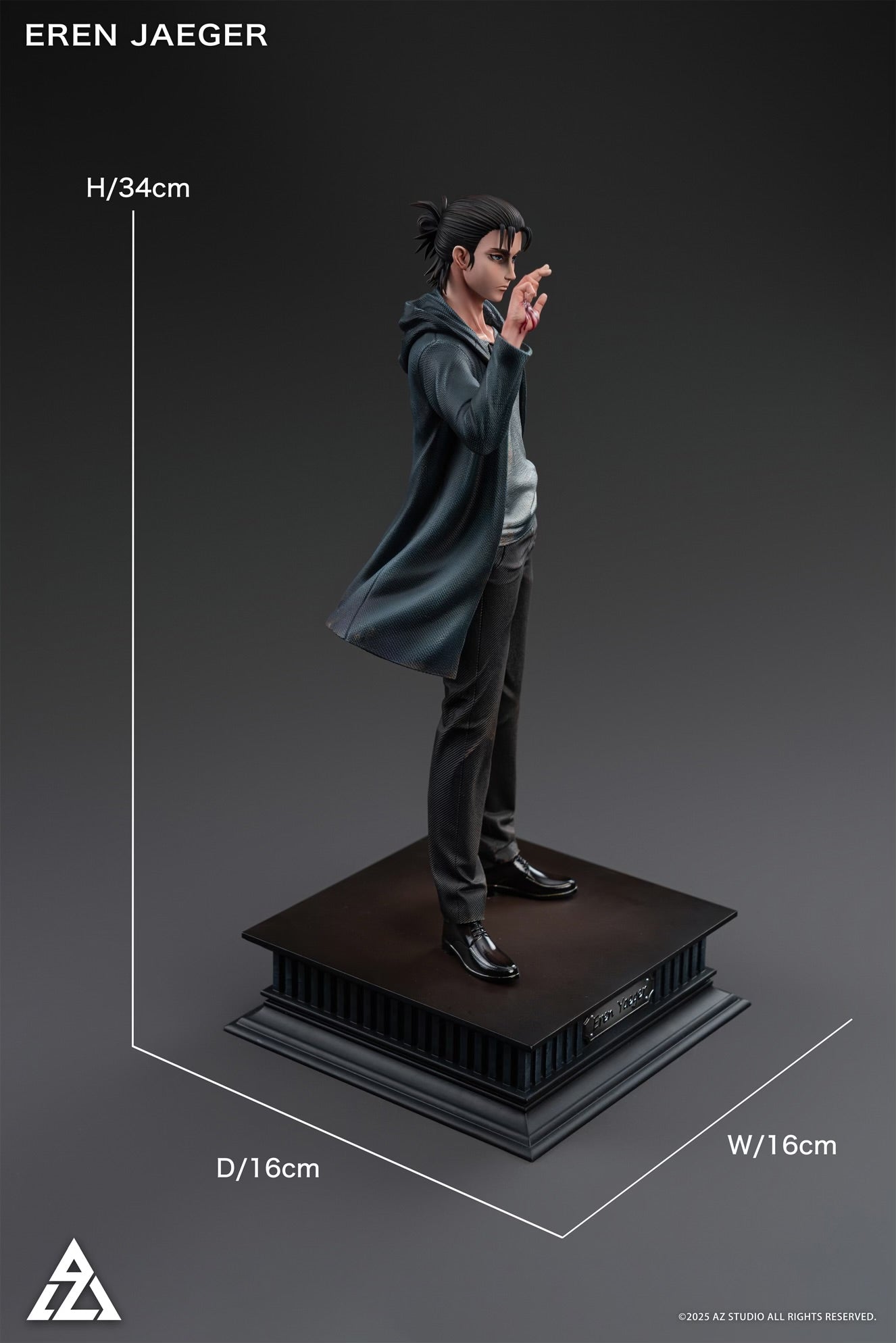 Attack On Titan AZ Studio Eren Jaeger Resin Statue – ClubHouse Statues