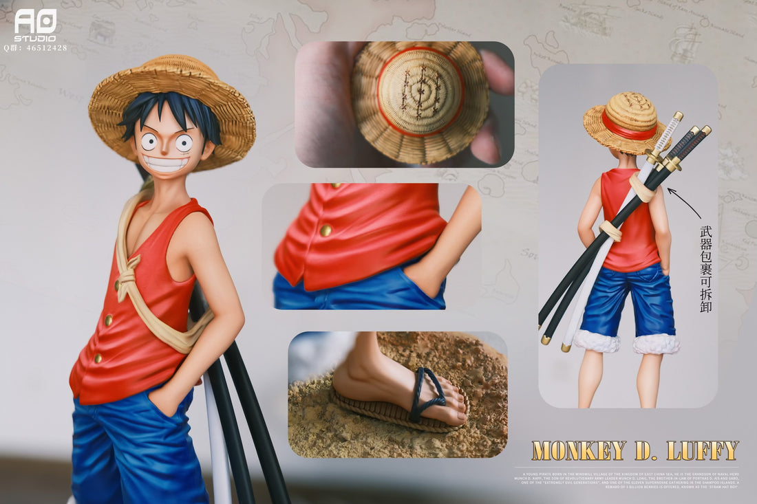 One Piece AO Studio Monkey D Luffy Resin Statue