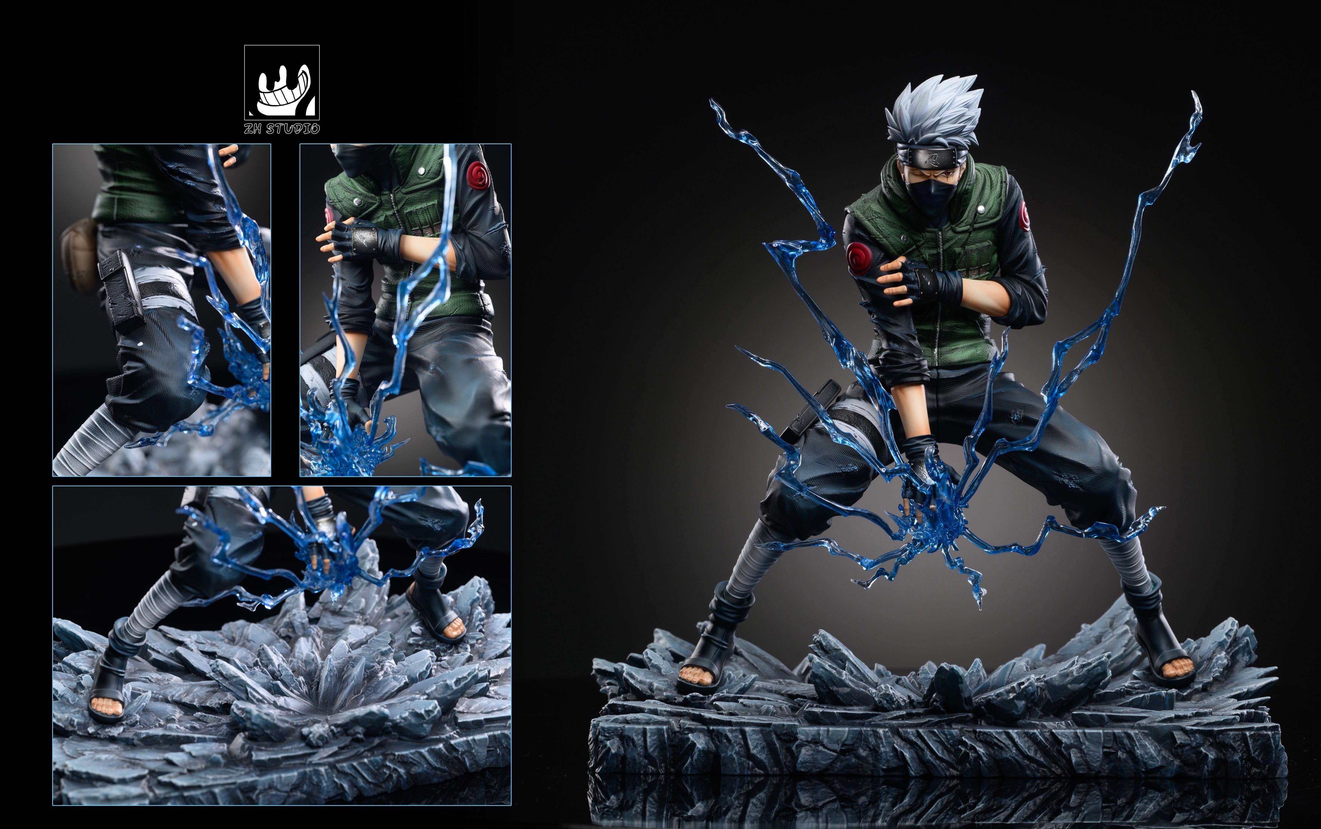 Naruto ZH Studio Kakashi Resin Statue – ClubHouse Statues