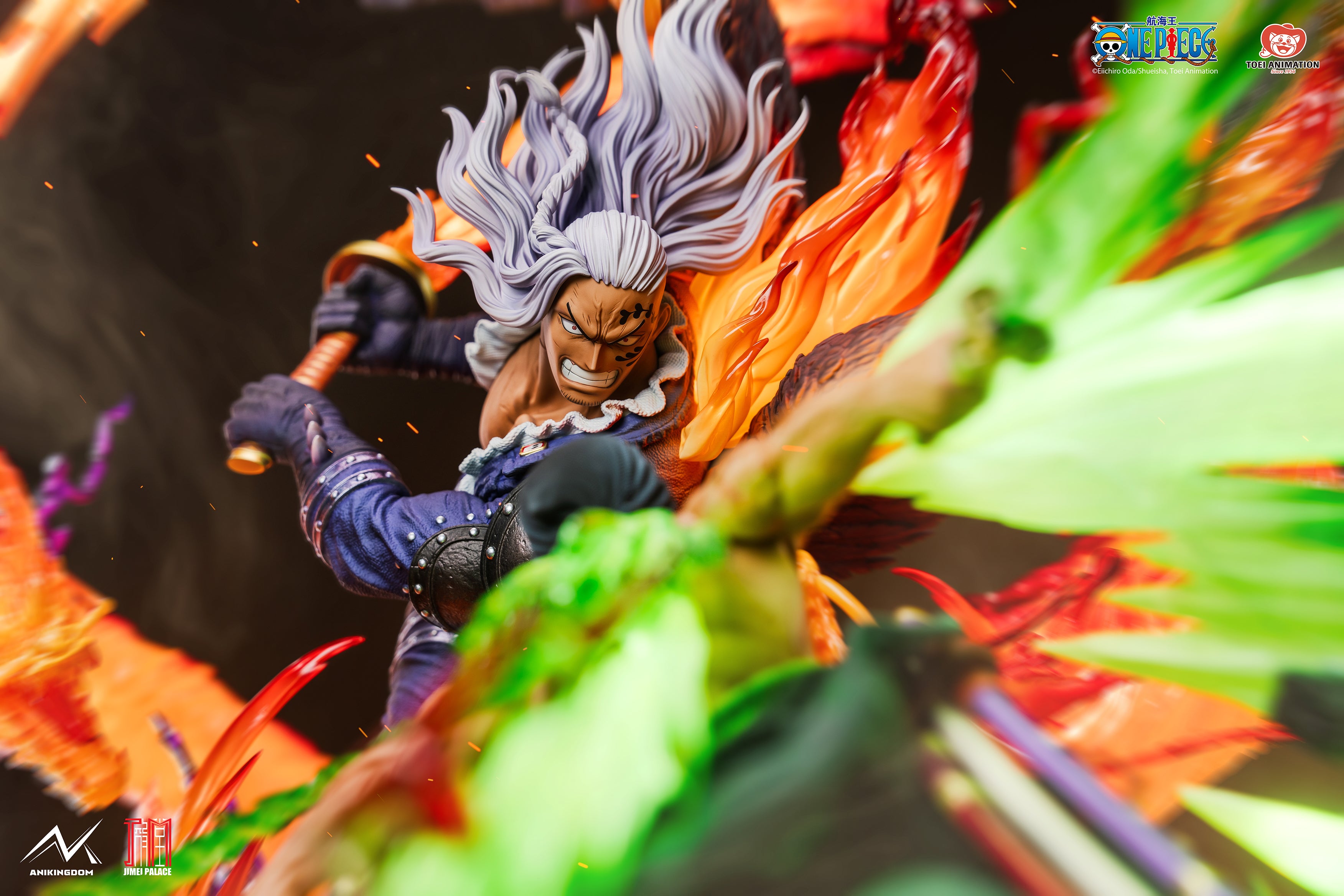 One Piece Jimei Palace x AniKingdom Studio Roronoa Zoro vs King