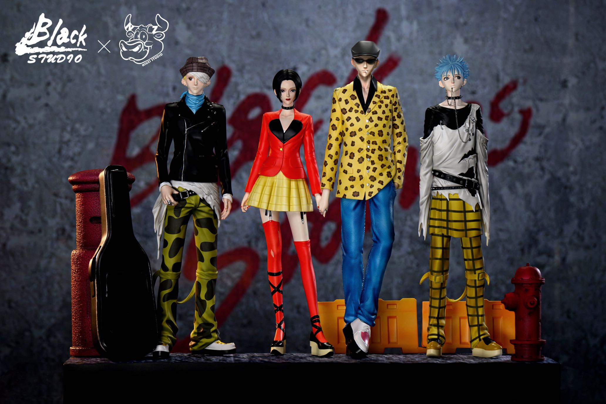 Nana Black Stone Niuzi Studio x Black Studio Band Nobuo Terashima