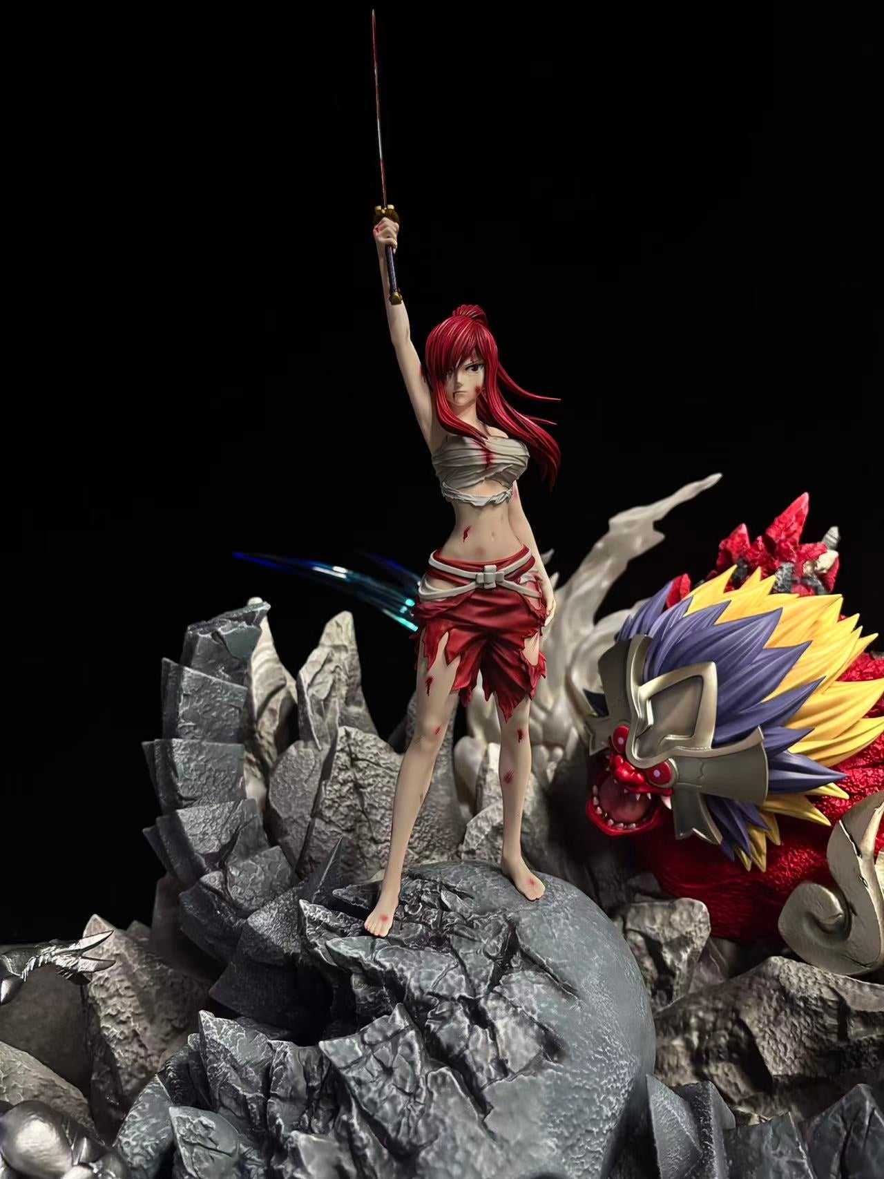 Fairy Tail Sakura Studio Erza Scarlet – ClubHouse Statues