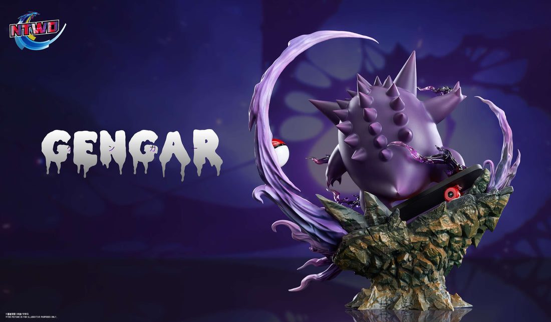 Pokémon Ntwo Studio Skateboard Gengar