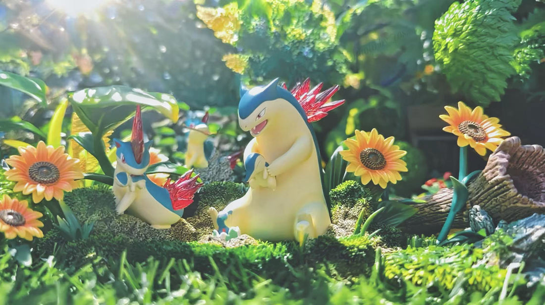 Pokemon SK Studio Typhlosion Evolution Set