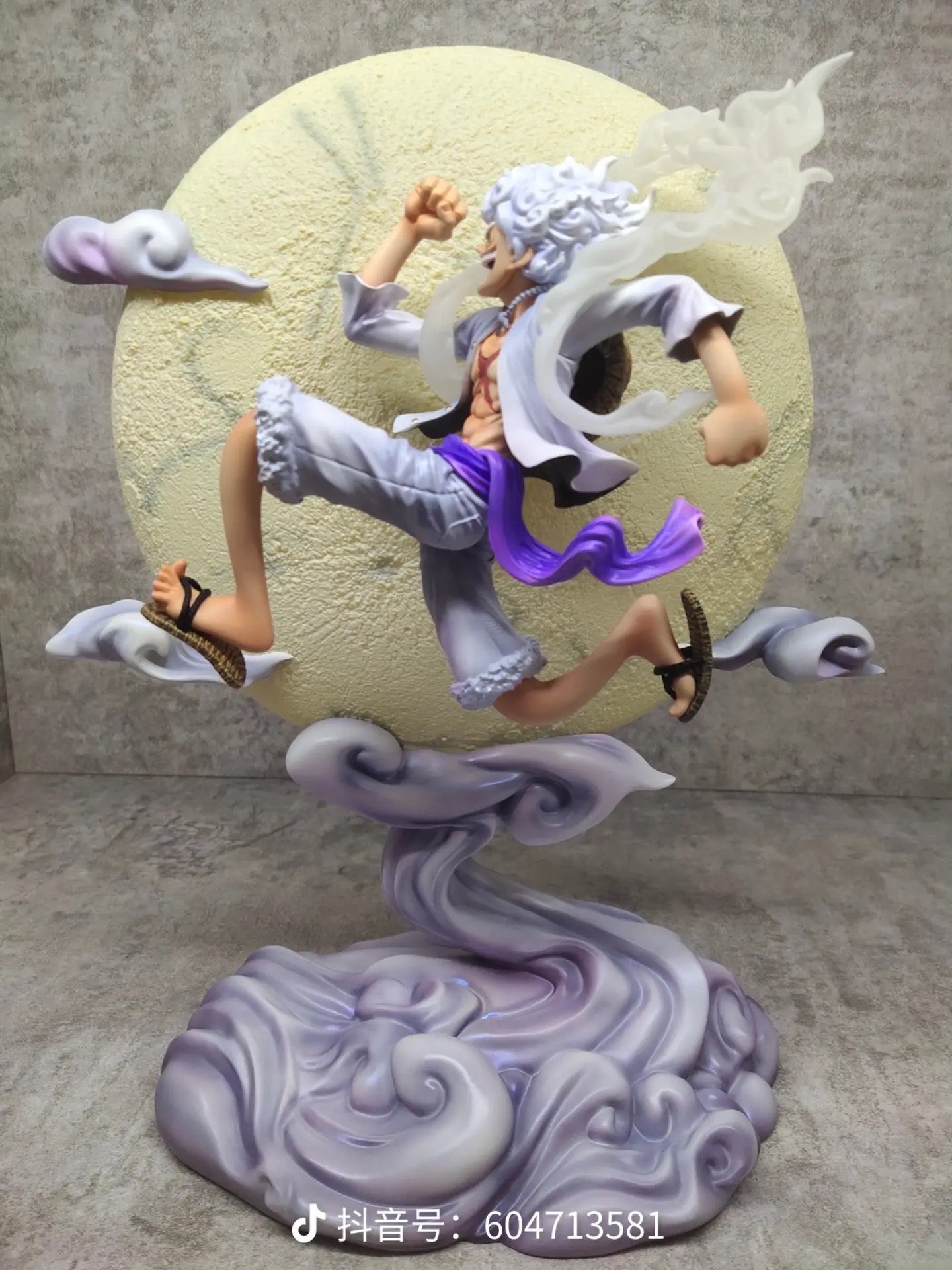 One Piece Brain Hole Studio Nika Luffy Moon Resin Statue