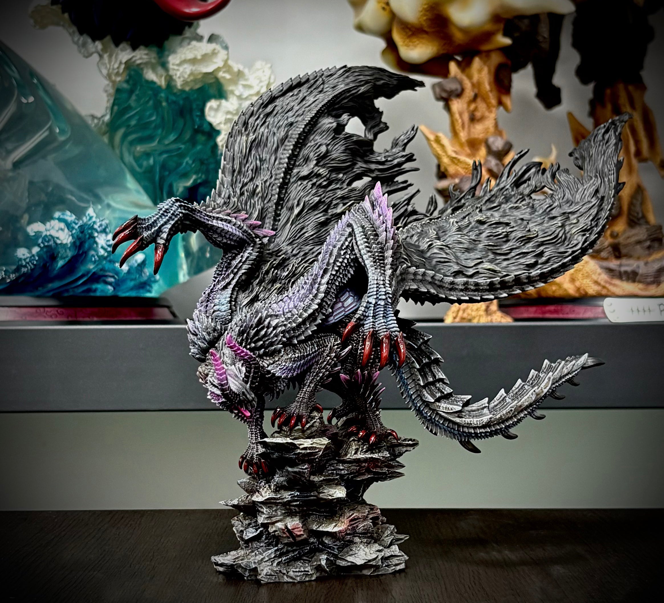 Monster Hunter S6 Studio Gore Magala Resin Statue – ClubHouse Statues