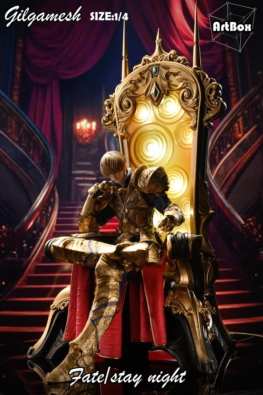 Fate Stay Night Artbox Studio Gilgamesh Resin Statue