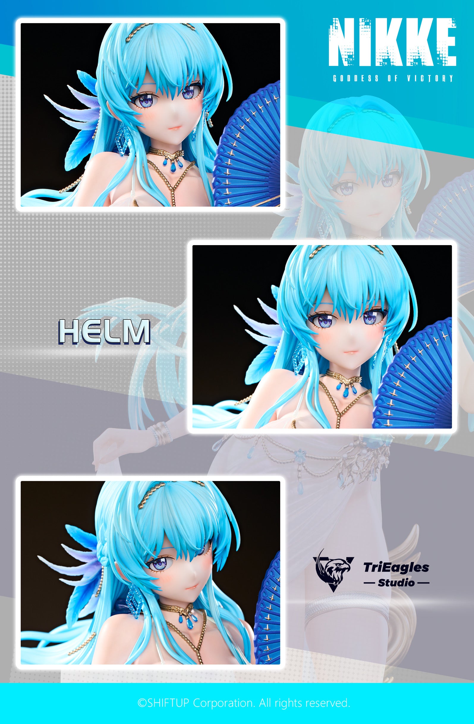 Goddess of Victory TriEagles Studio Nikke 04 Helm Licensed