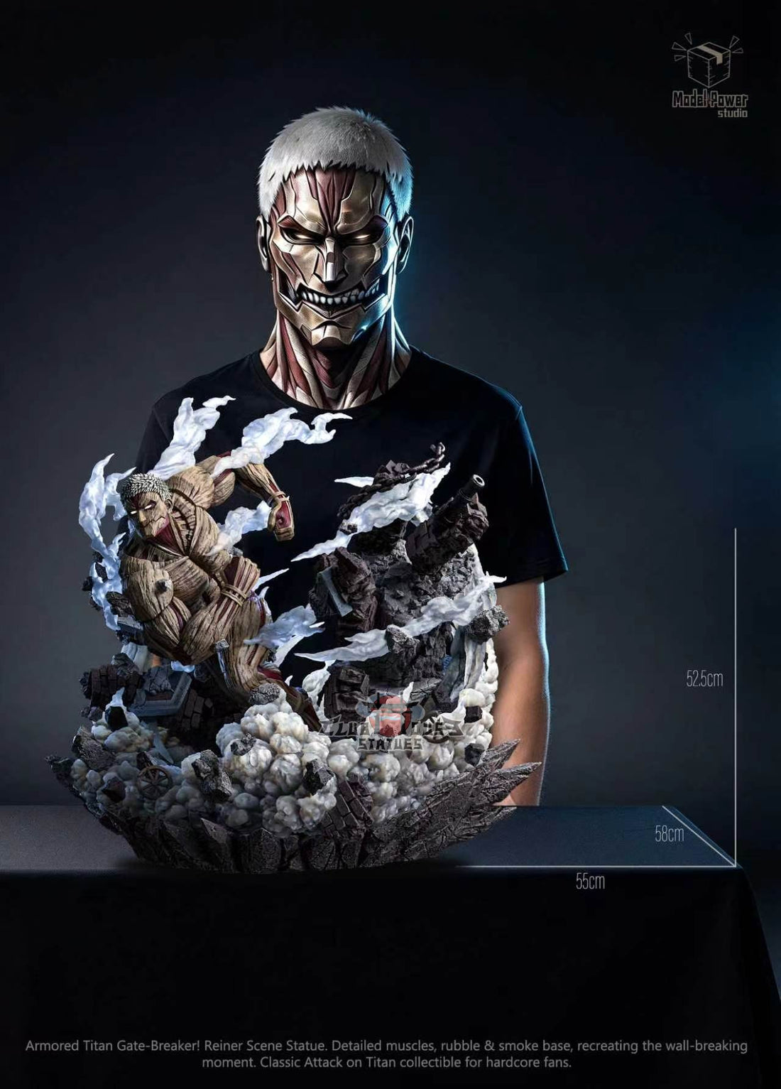 Attack On Titan Model Power Studio Armored Titan