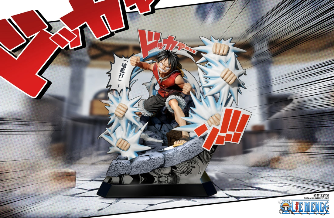 One Piece Dream Hunter Studio Monkey D Luffy Resin Statue