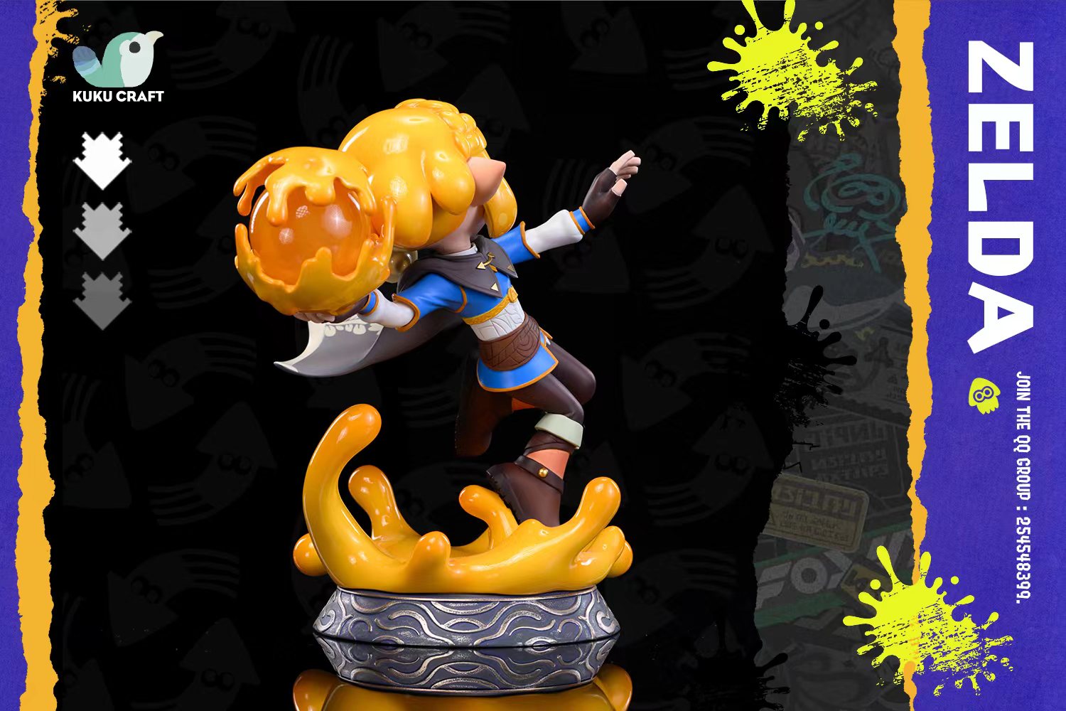 The Legend of Zelda x Splatoon KukuCraft Studio Link x Zelda