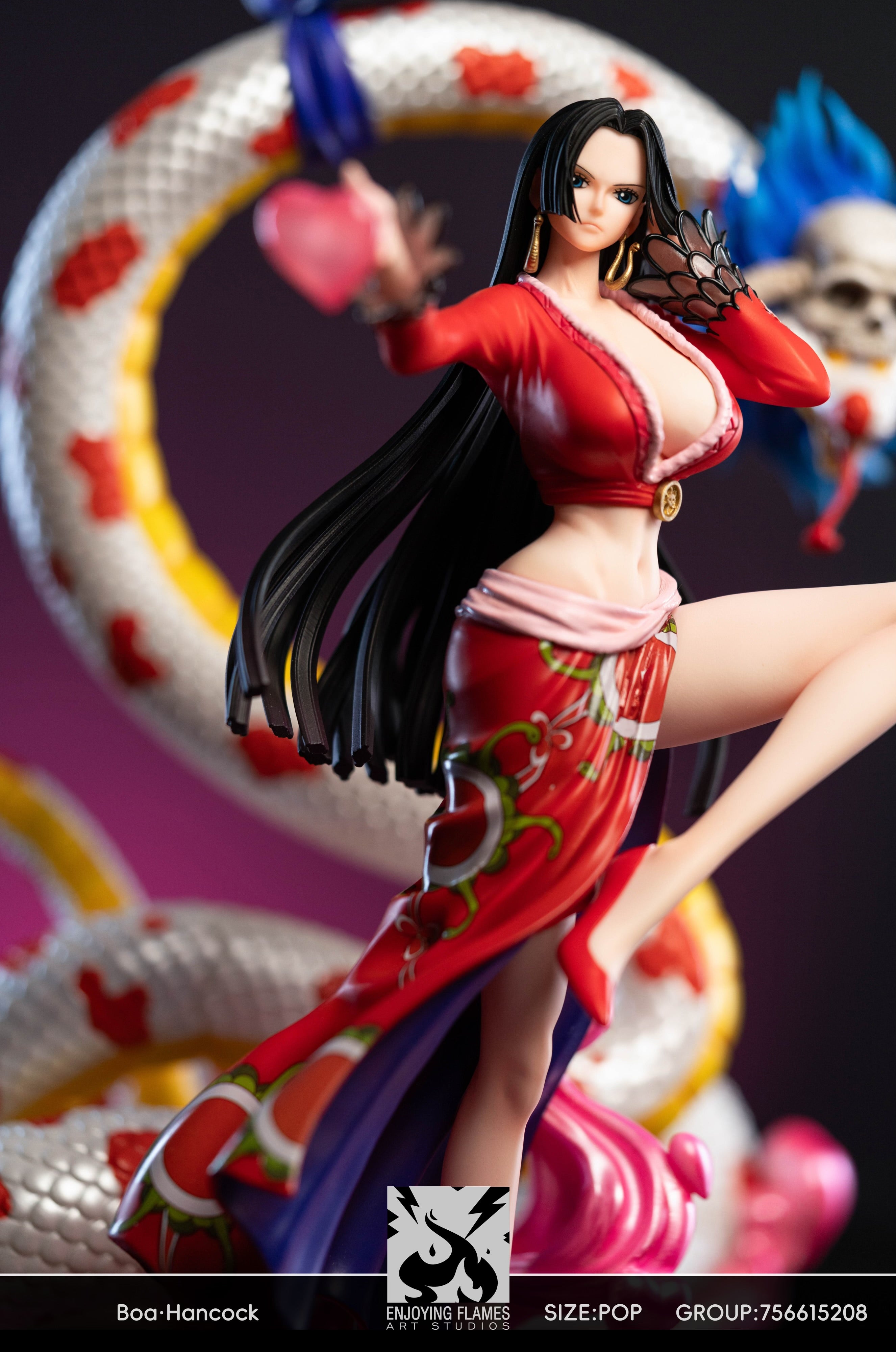 One Piece Enjoying Flames Studio Boa Hancock – ClubHouse Statues