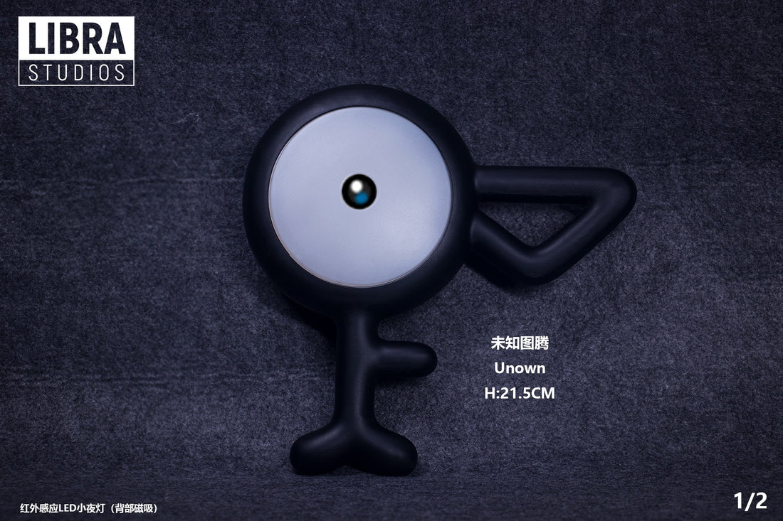 Pokemon LIBRA Studio Night Light Unown Resin Statue