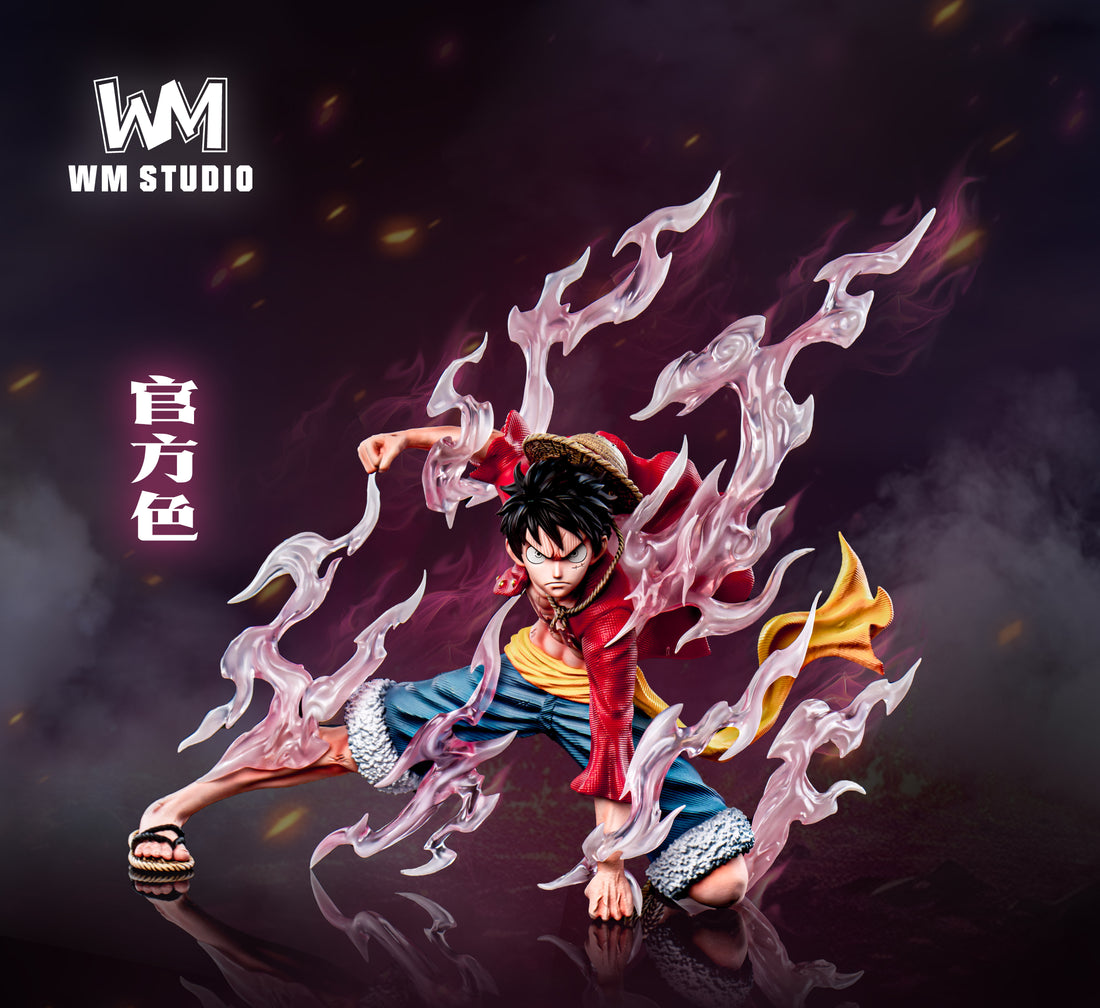 One Piece WM Studio Luffy Gear 2 x Gear 5 Resin Statue