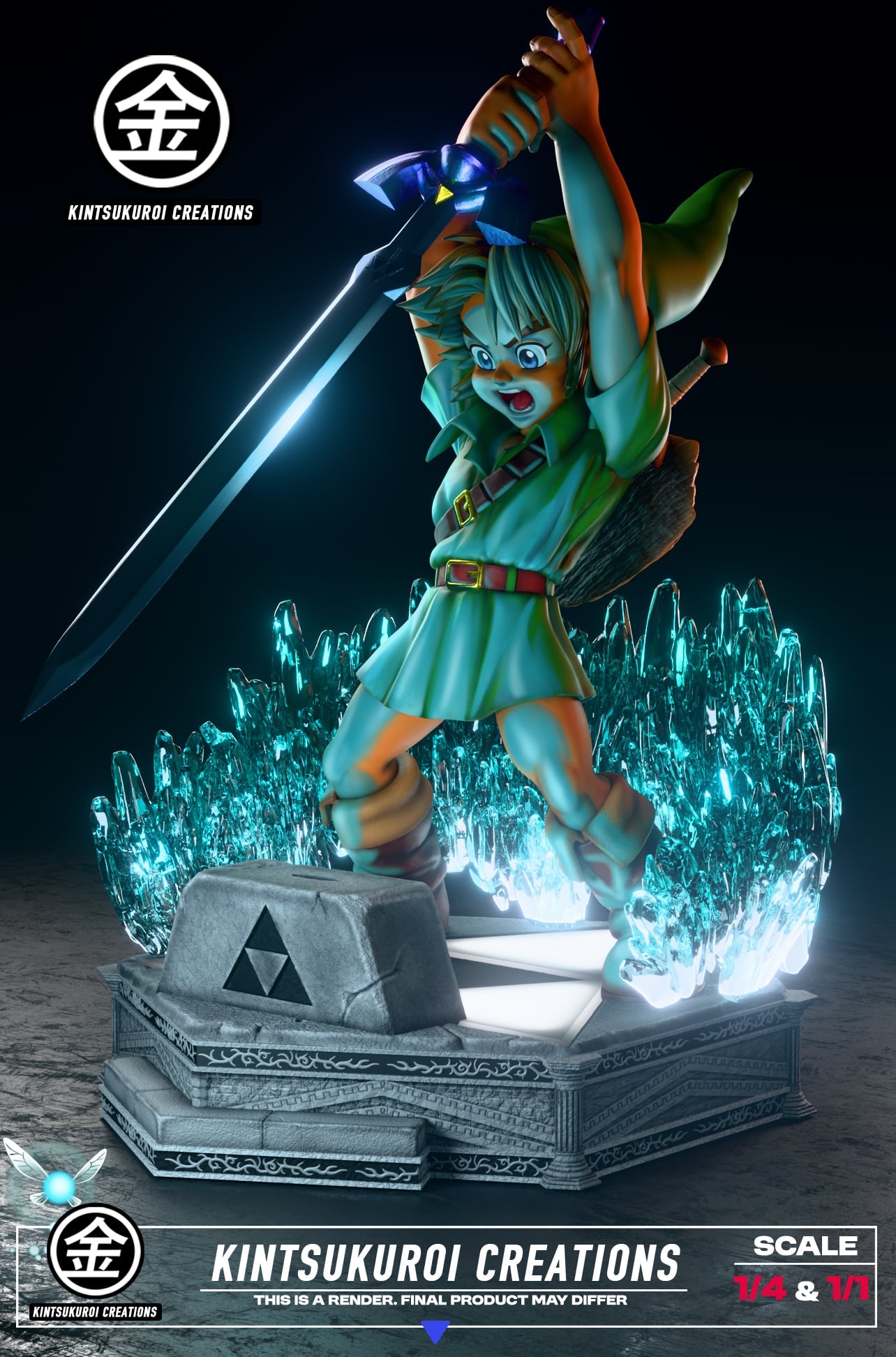 The Legend of Zelda Kintsuluroi Creations Studio Young Link
