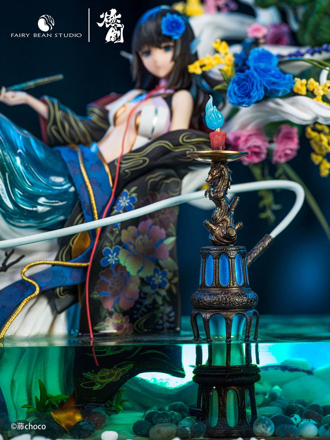 Fairy Bean Studio Okuzashiki’s Mermaid Princess Resin Statue
