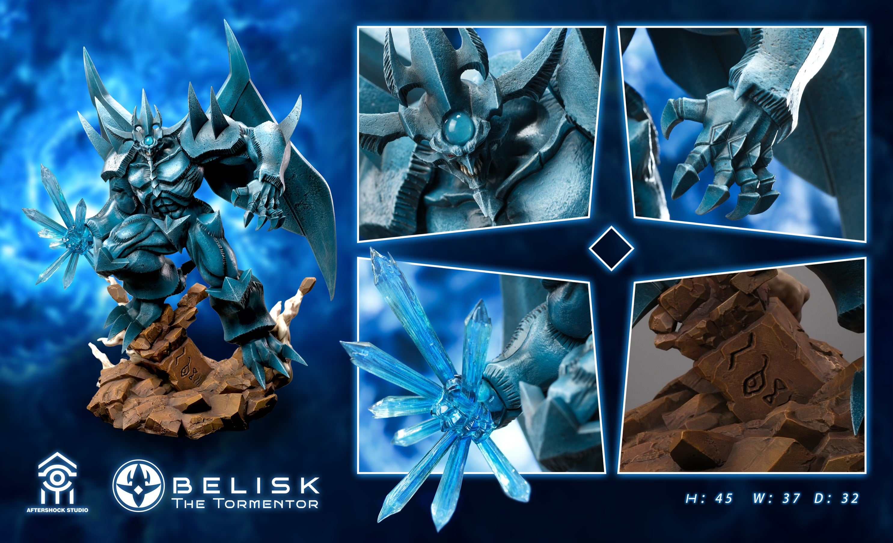 Yu Gi Oh Aftershock Studio Obelisk the Tormentor x Seto Kaiba