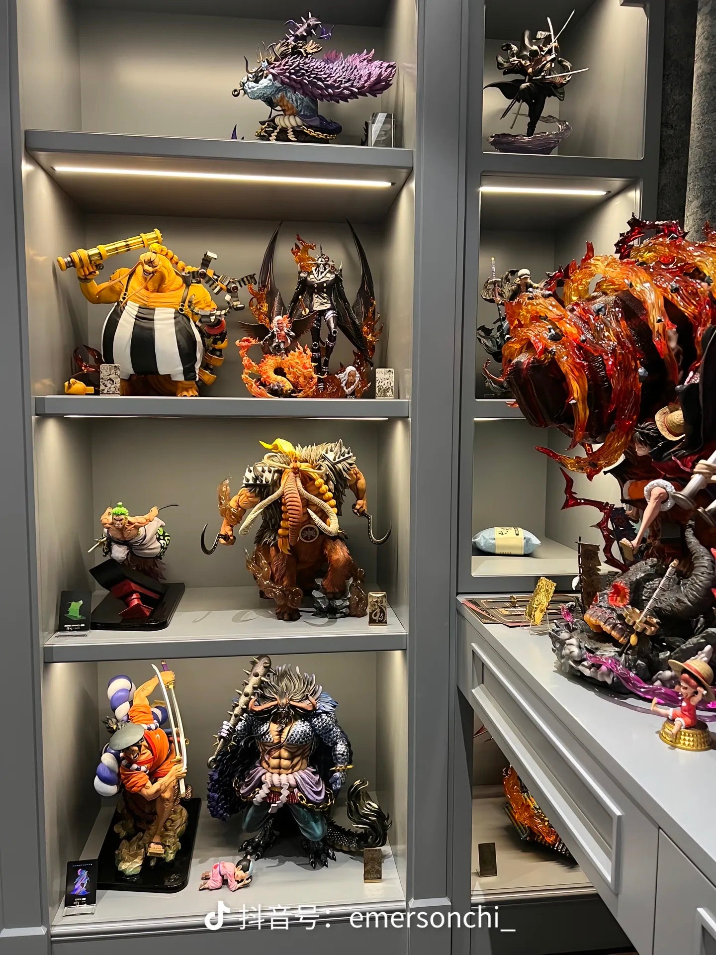 One Piece JacksDo Studio King Queen Jack Kaido Hybrid Resin Statue