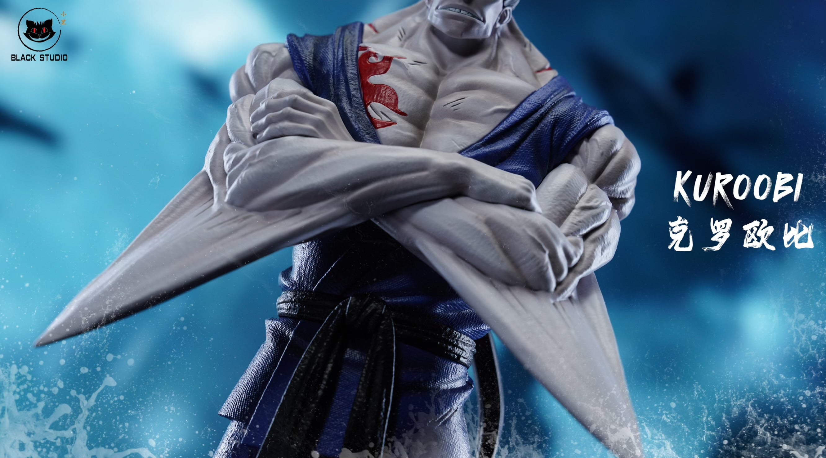 One Piece Black Studio Chew x Kuroobi Resin Statue – ClubHouse Statues