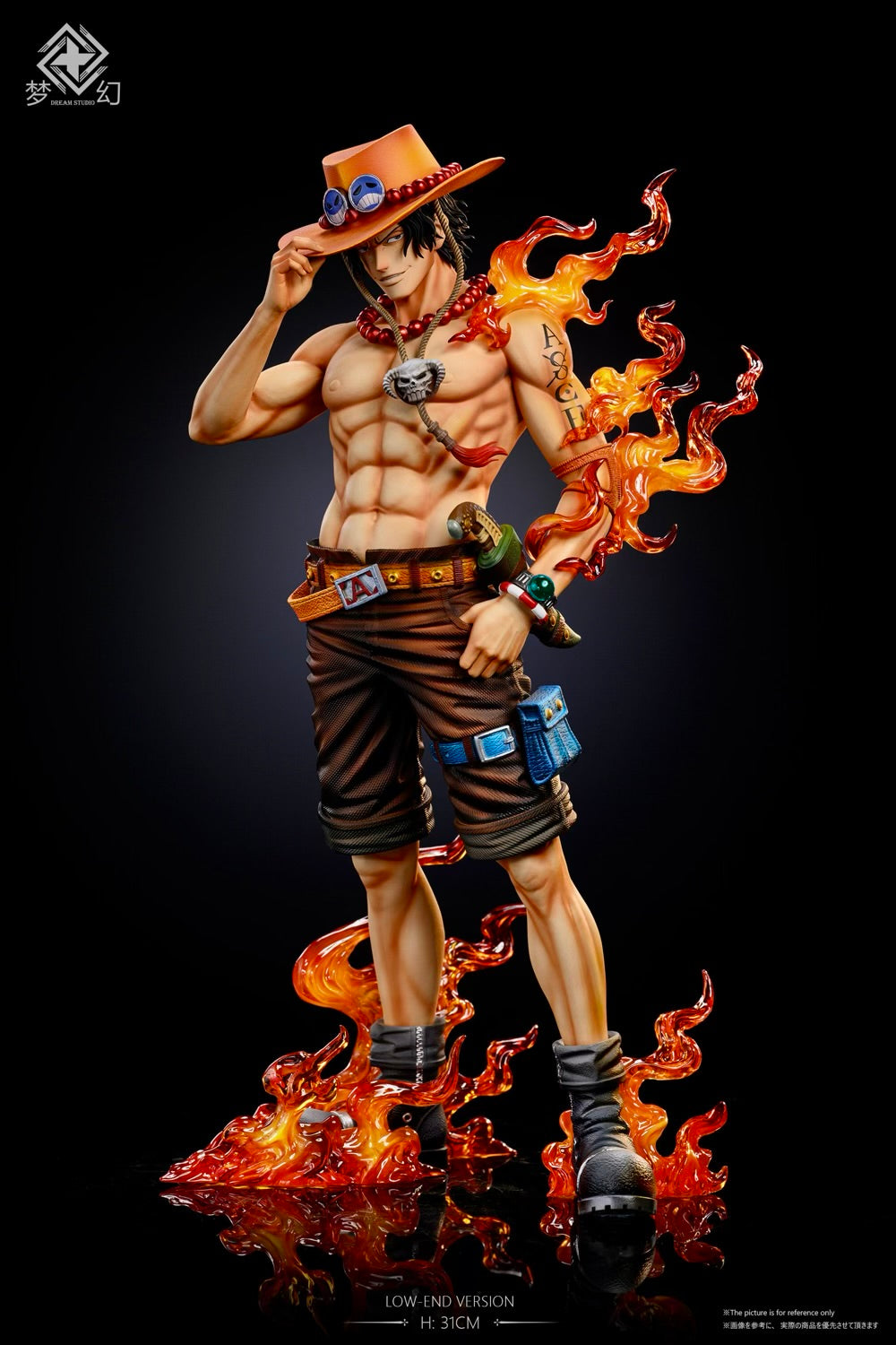 エース　フィギュア　Dream studio ワンピース One Piece Dream Studio Portgas D Ace V2 – ClubHouse Statues