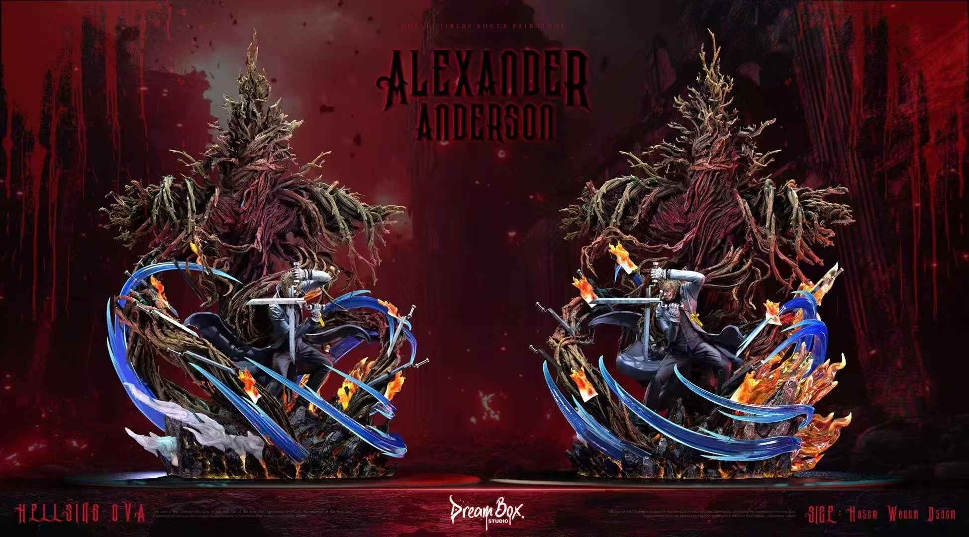 Hellsing Dream Box Studio Alexander Anderson – ClubHouse Statues