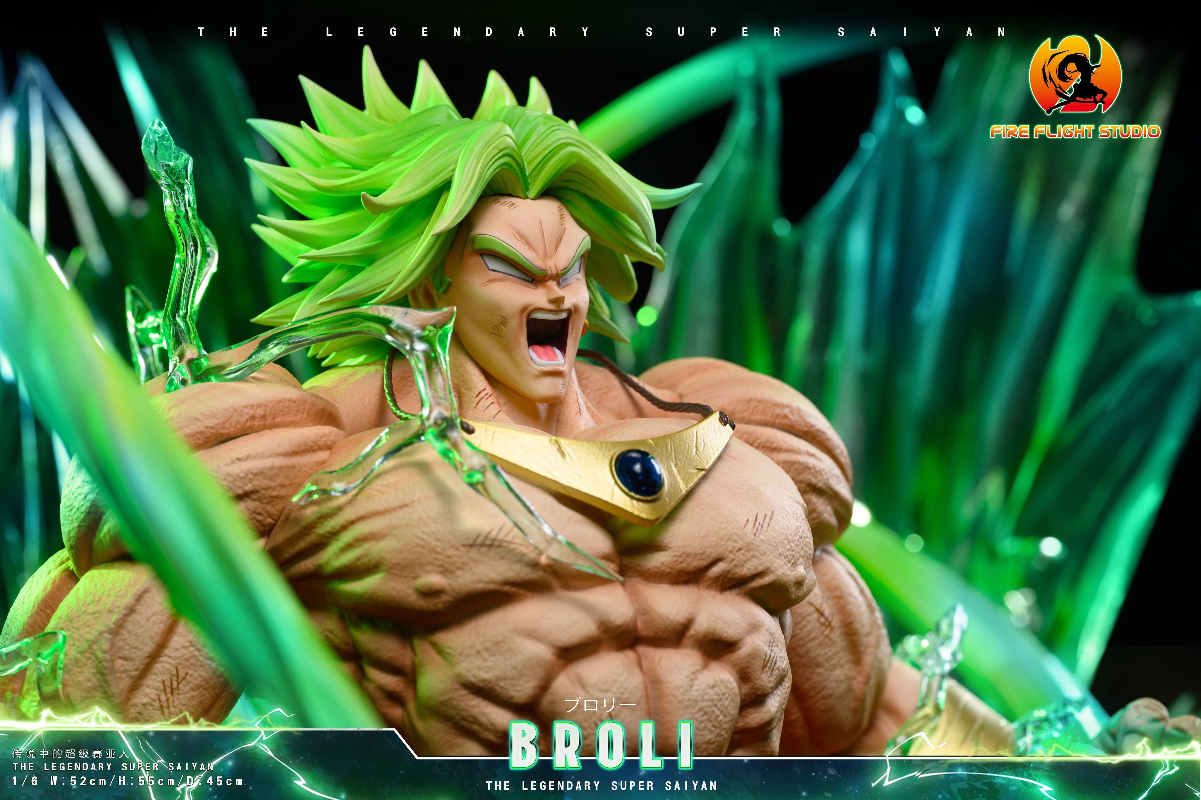 Dragon Ball Fire Flight Studio Broly Explosion – ClubHouse Statues
