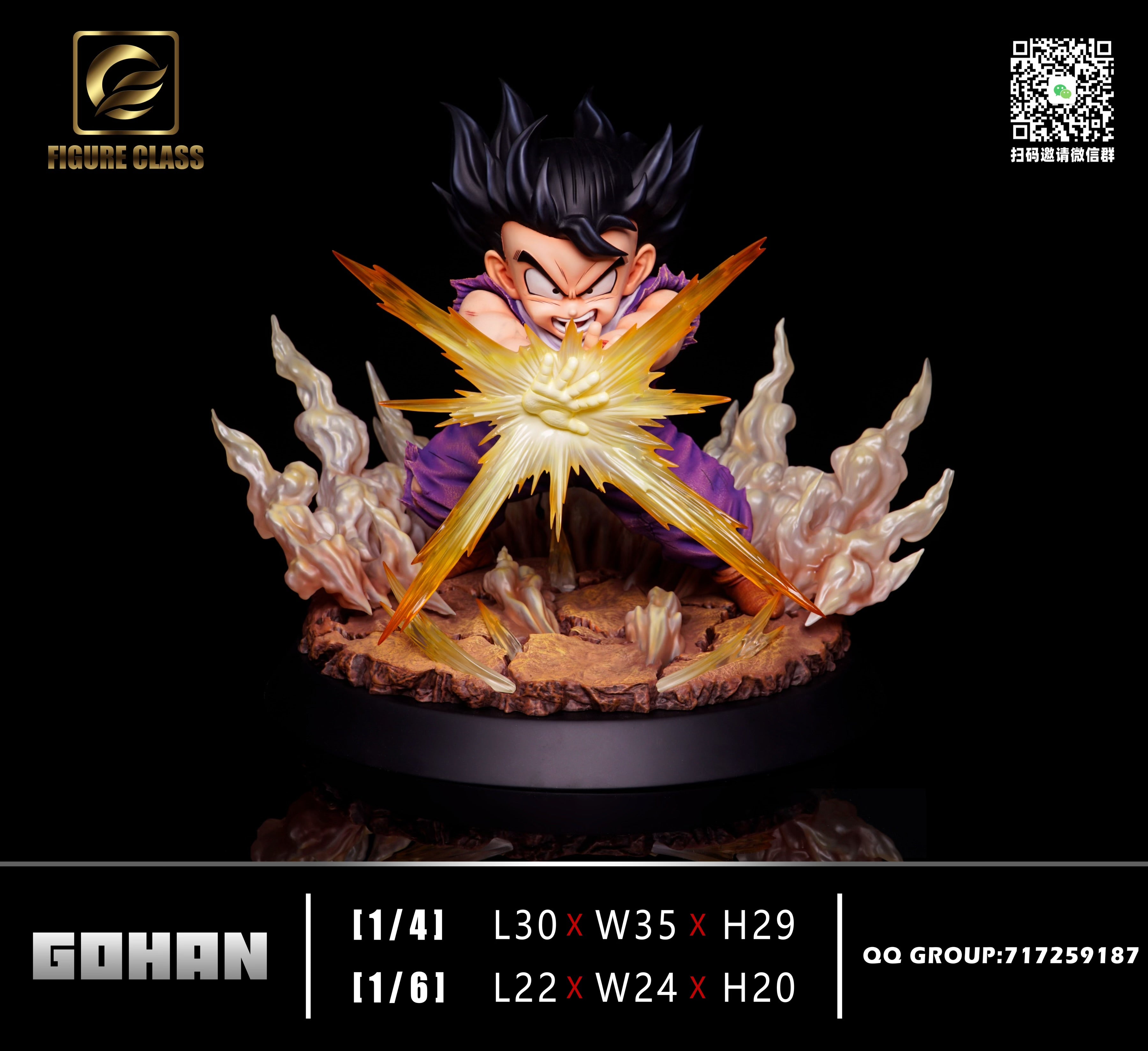 Dragon Ball Figure Class x Oracle Studio Son Gohan Masenko Attack