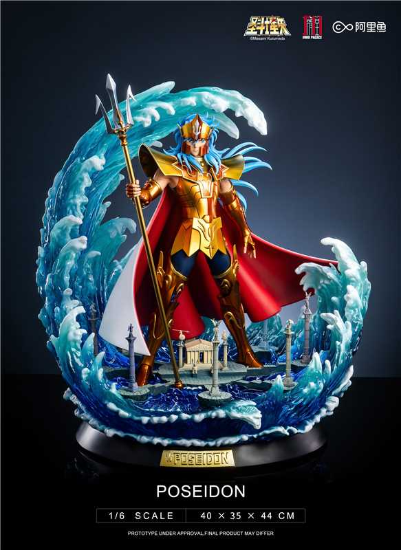 Saint Seiya Jimei Palace Poseidon Licensed