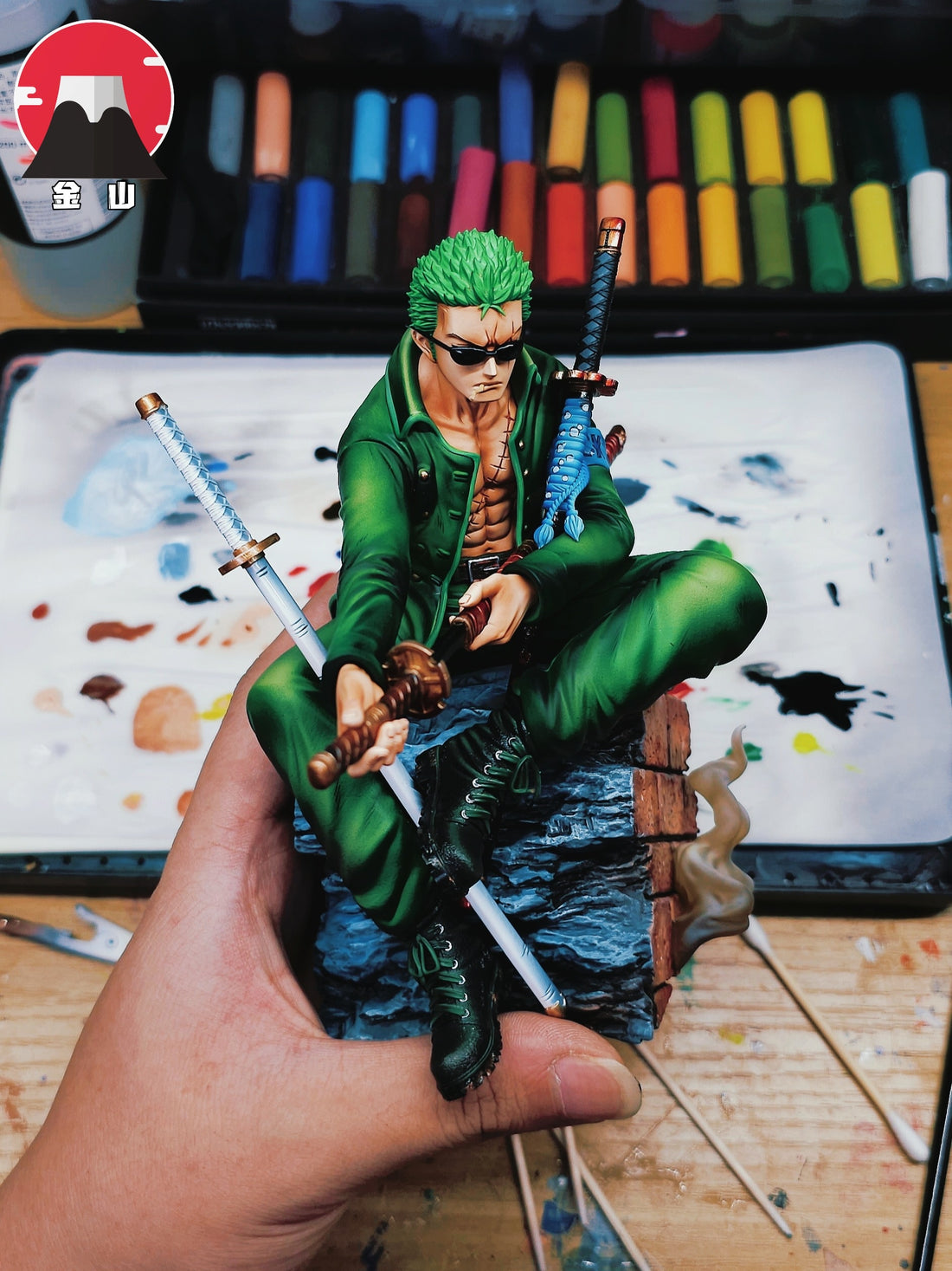 One Piece Jingshan Studio Roronoa Zoro Statue
