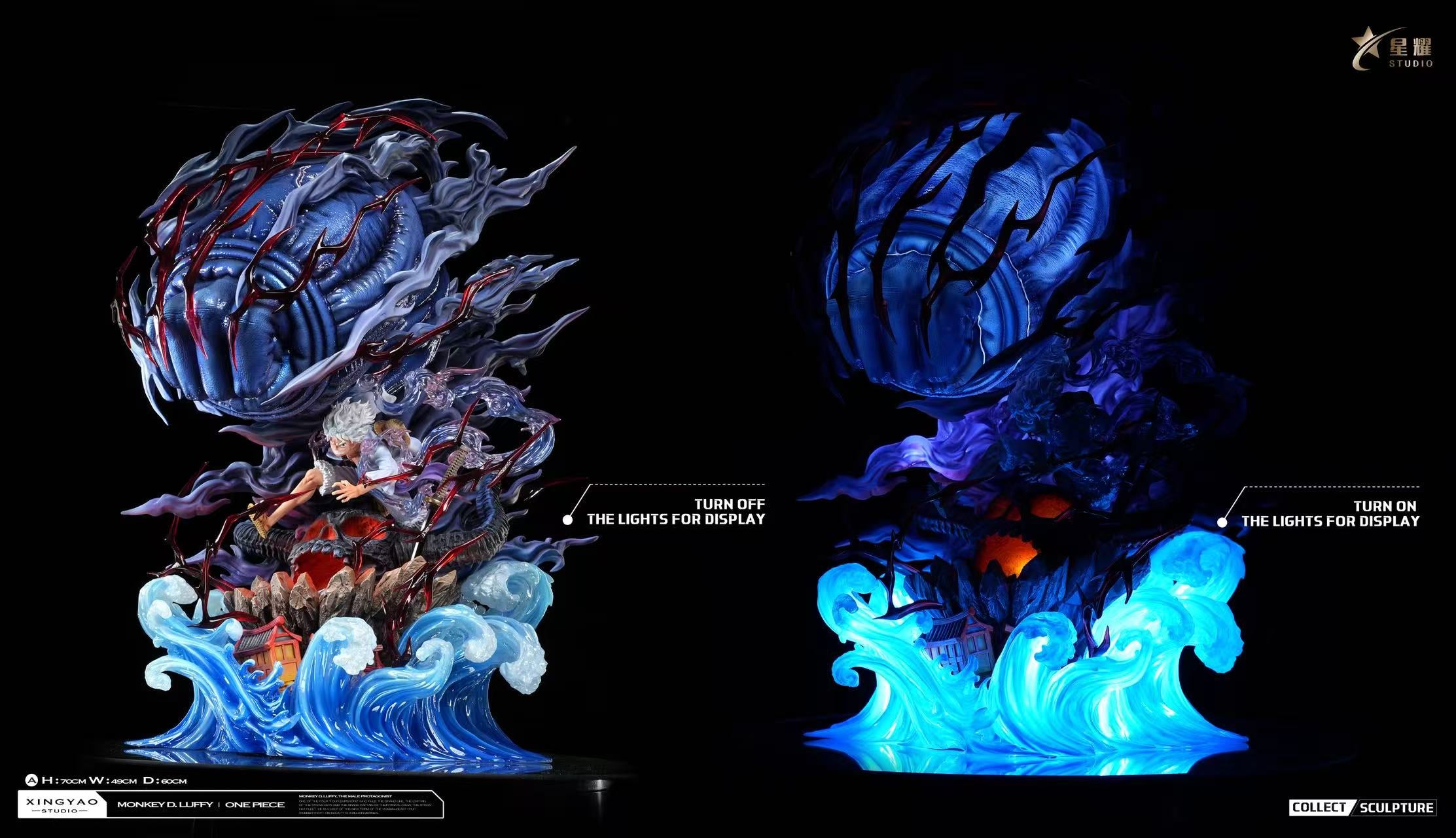 One Piece XY Studio Nika Luffy Resin Statue – ClubHouse Statues