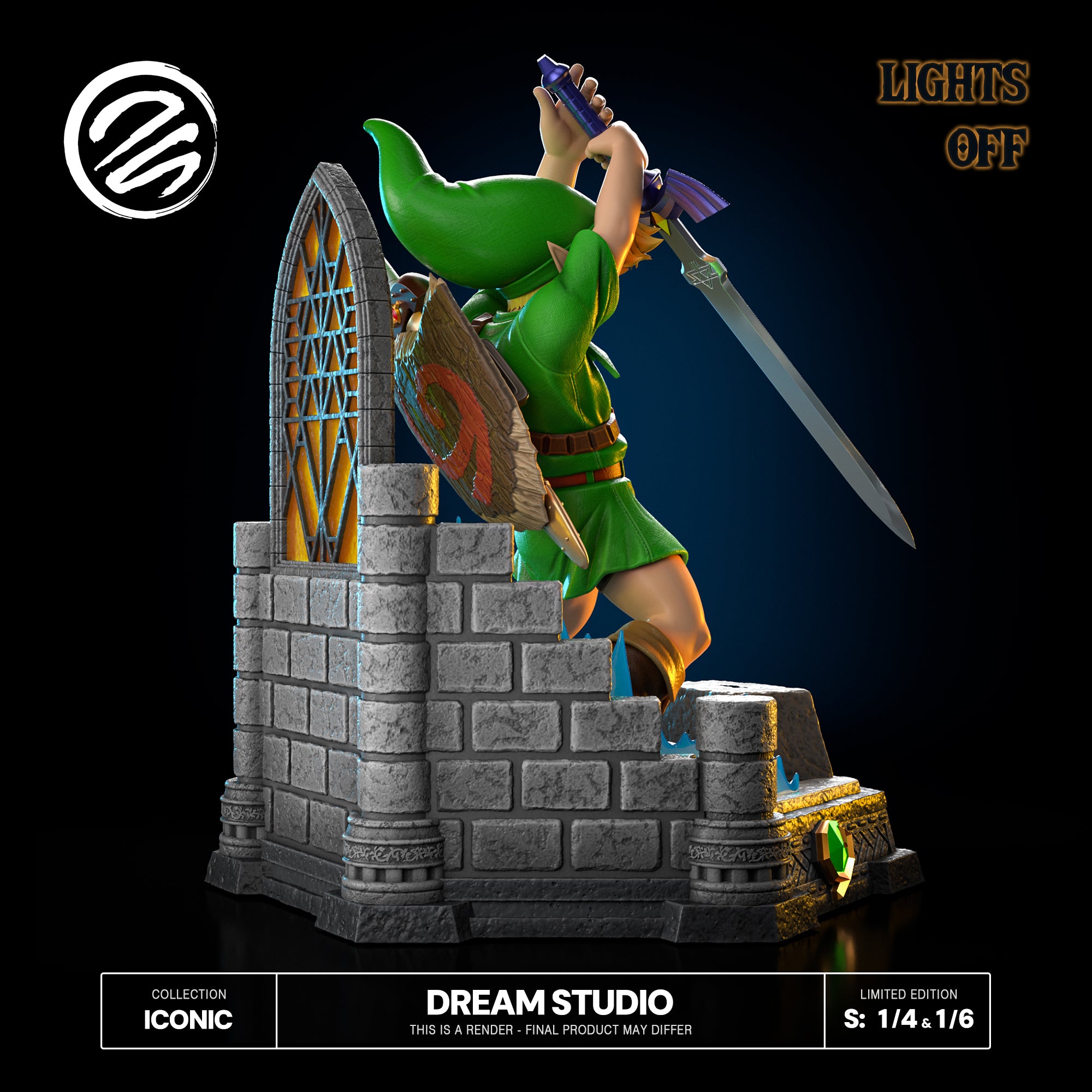 The Legend of Zelda Dream Studio Ocarina Of Time Link Pulling