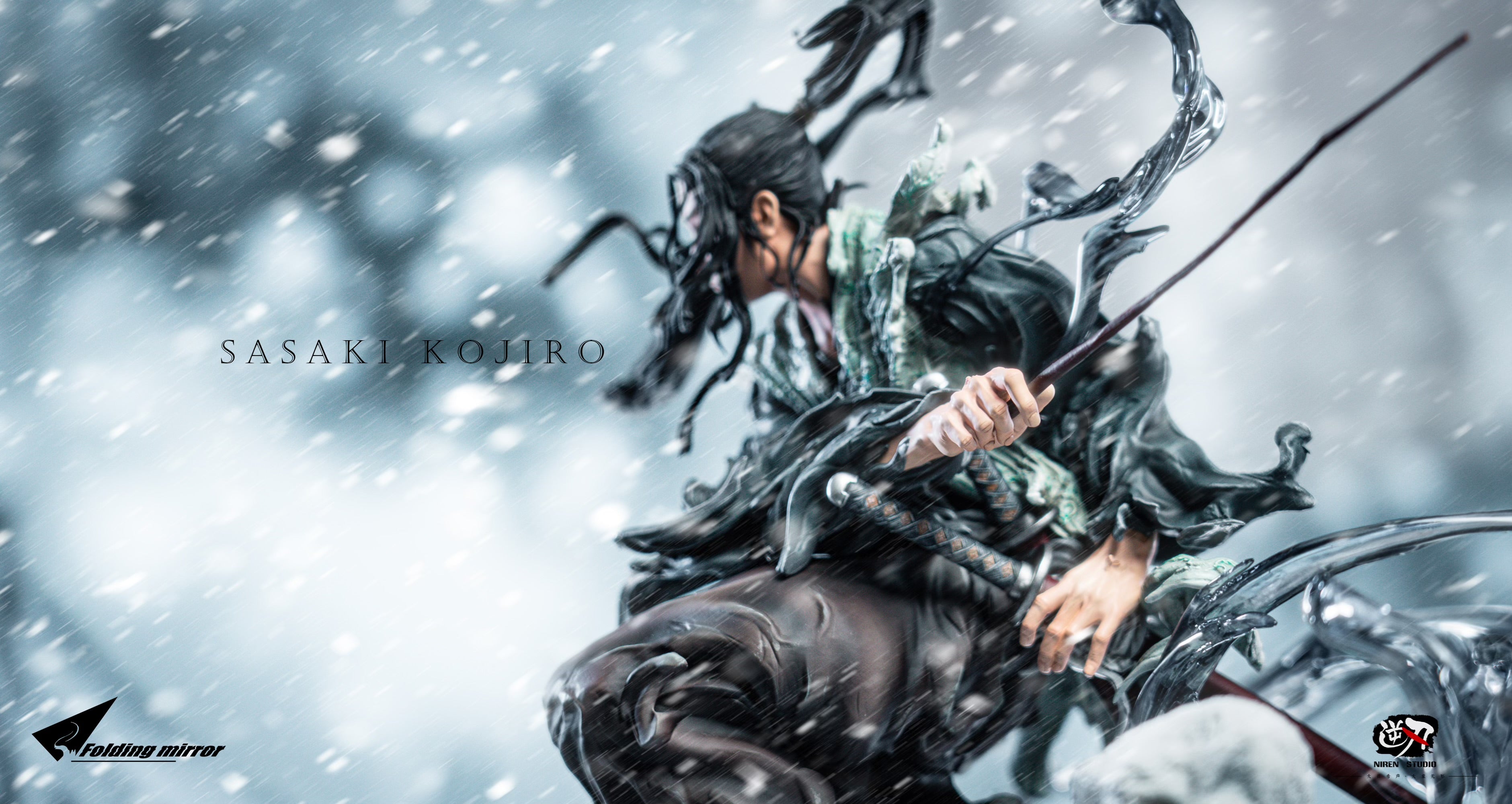 Vagabond Niren Studio x FM Studio Sasaki Kojiro Resin Statue