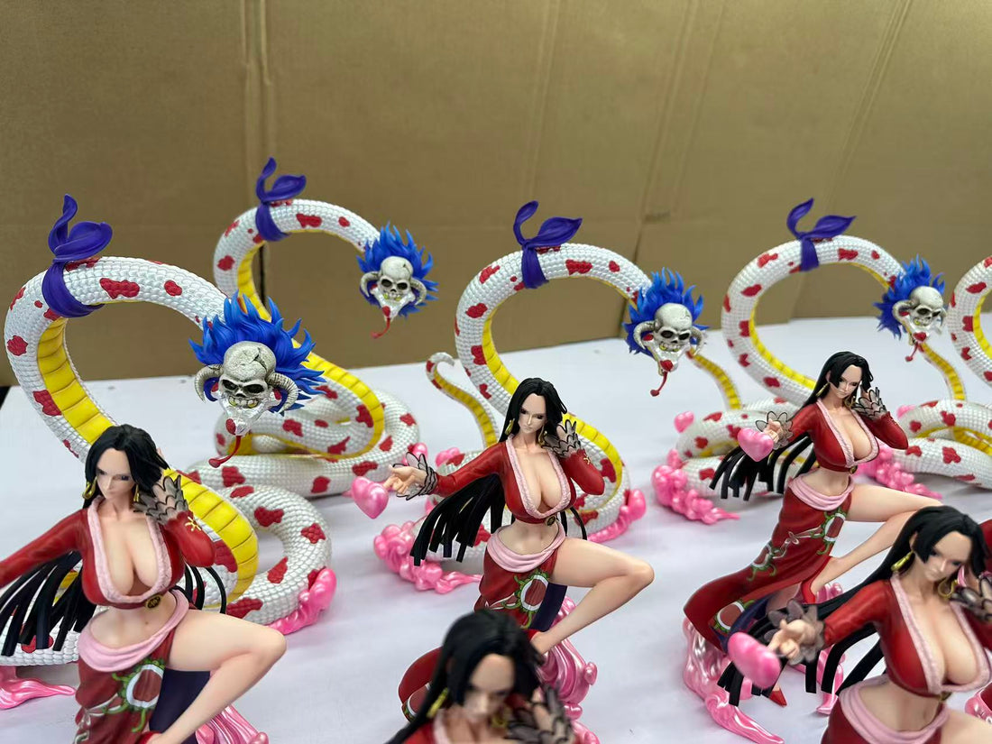 One Piece Enjoying Flames Studio Boa Hancock Resin Statue