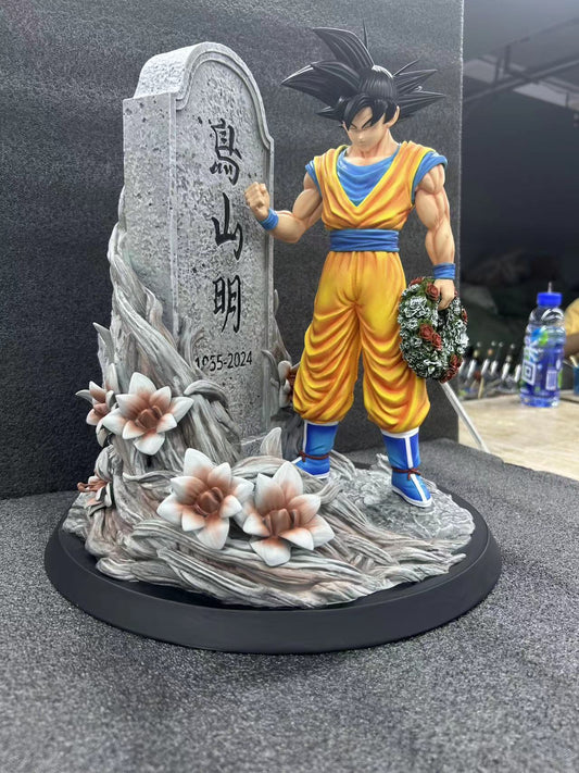 Dragon Ball Wonder Studio Goku Tribute Akira Toriyama Resin Statue - Preorder