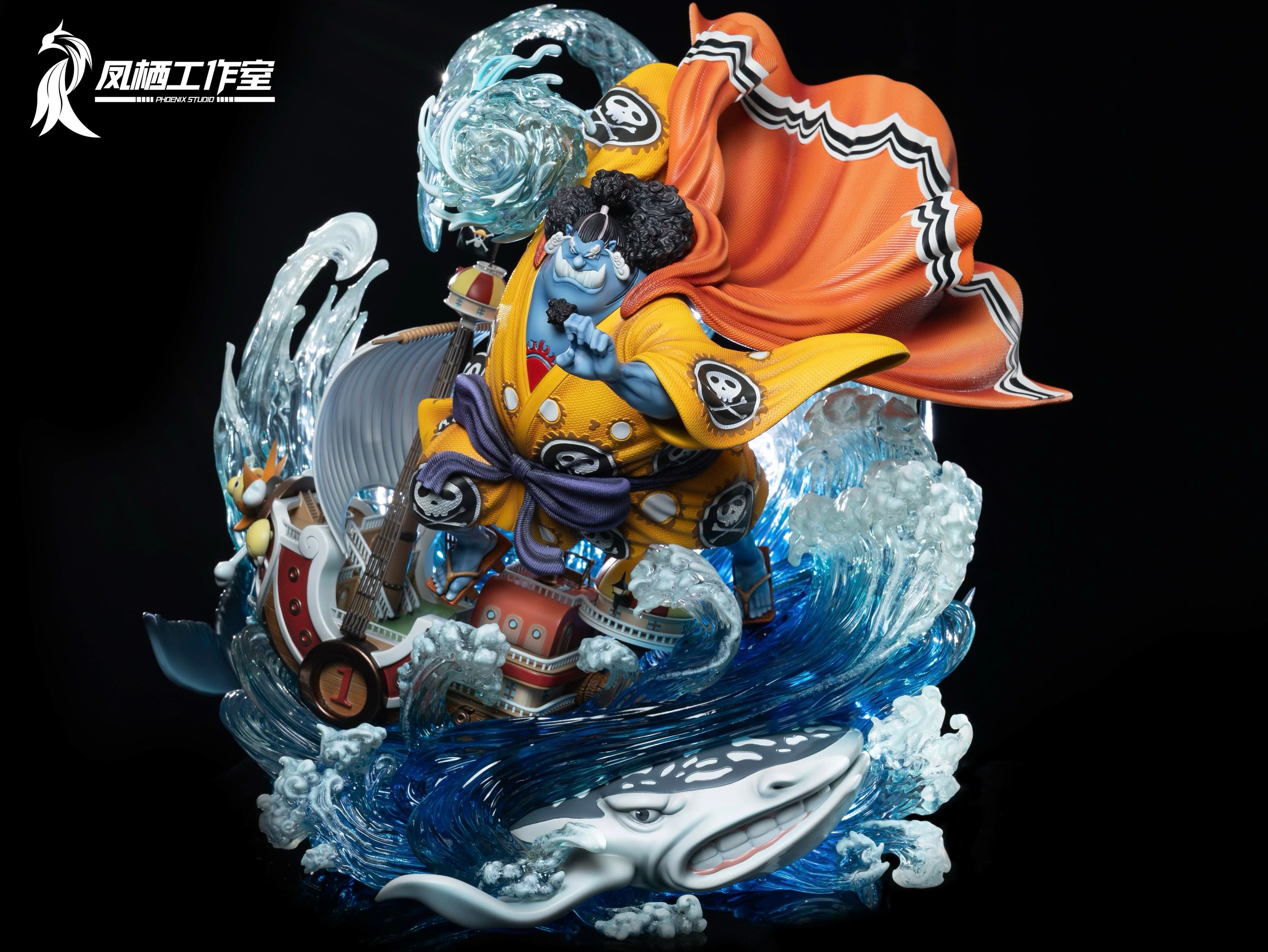 One Piece Phoenix Studio Jinbe Resin Statue – ClubHouse Statues