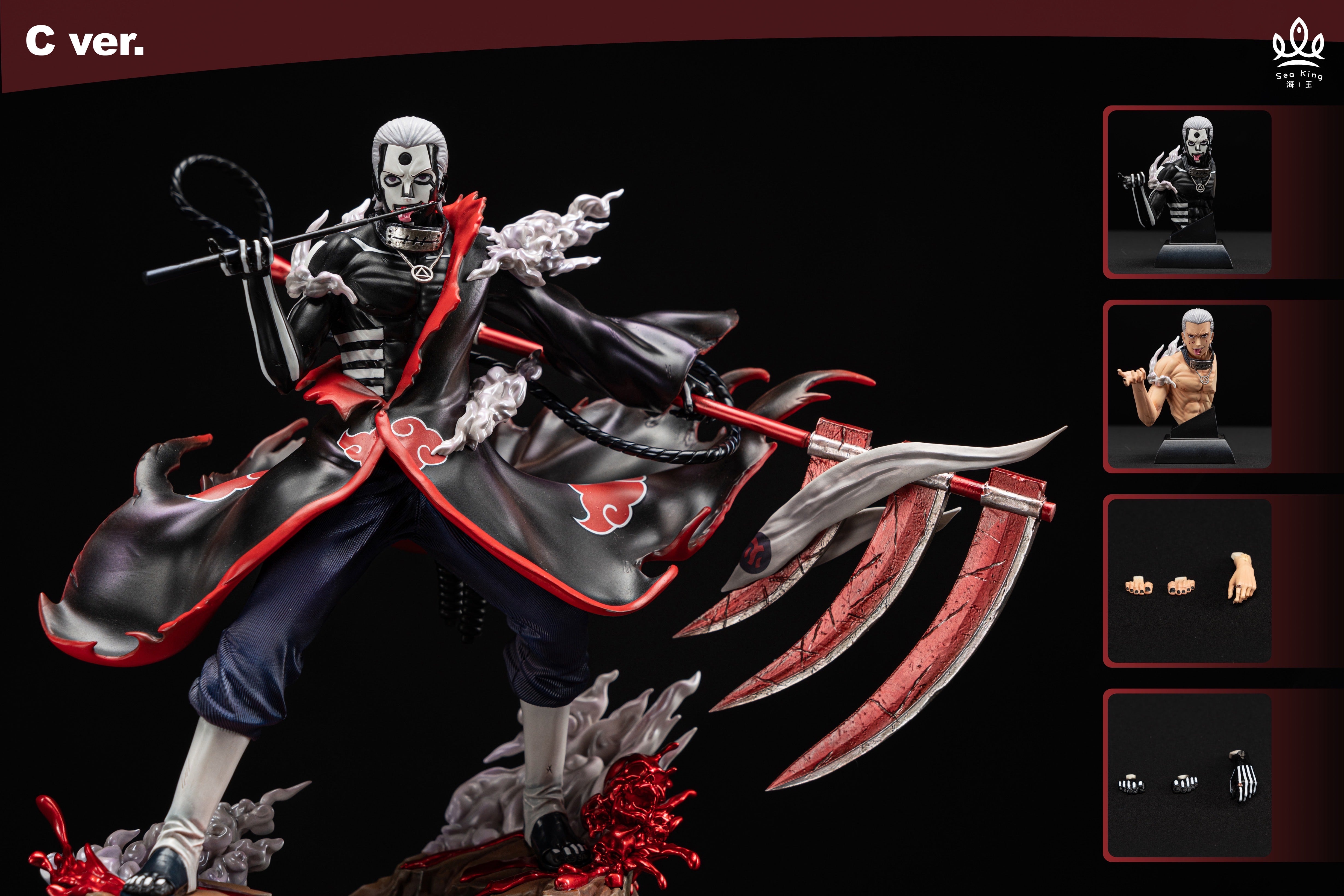 Naruto Sea King Studio Hidan Resin Statue – ClubHouse Statues