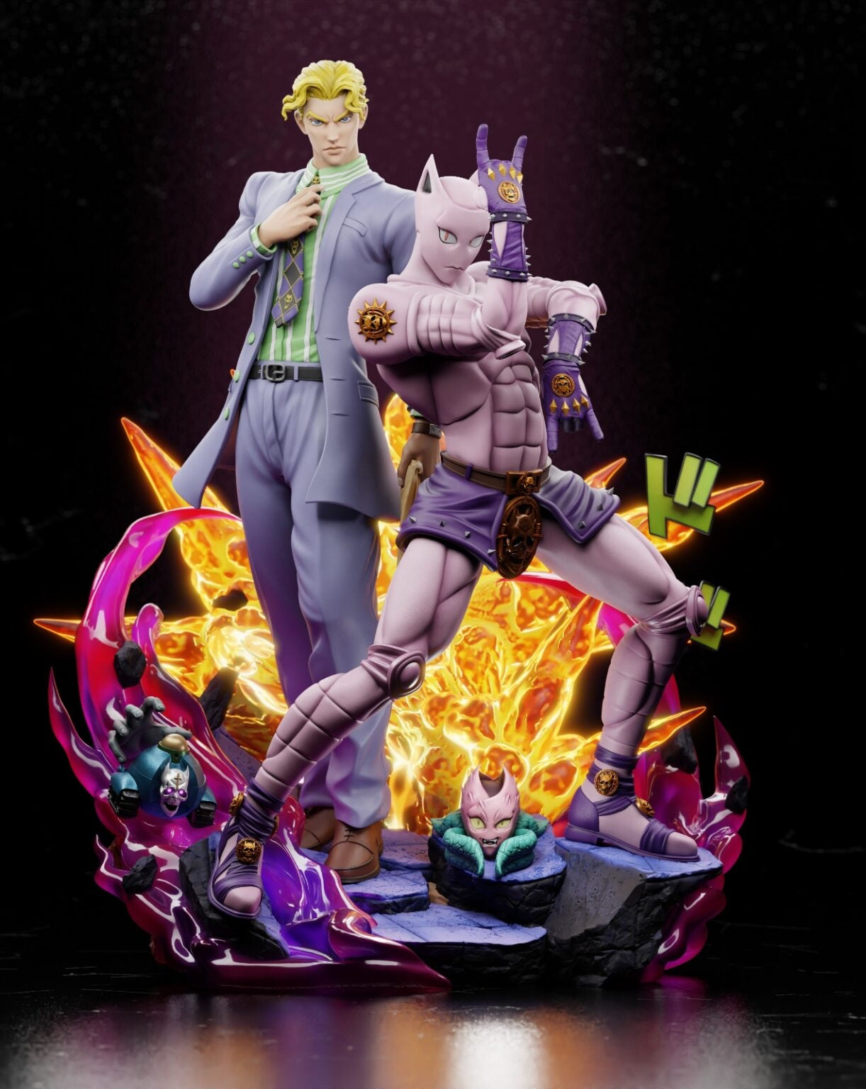 JoJo's Bizarre Adventure Player 1 Studio Yoshikage Kira x Killer
