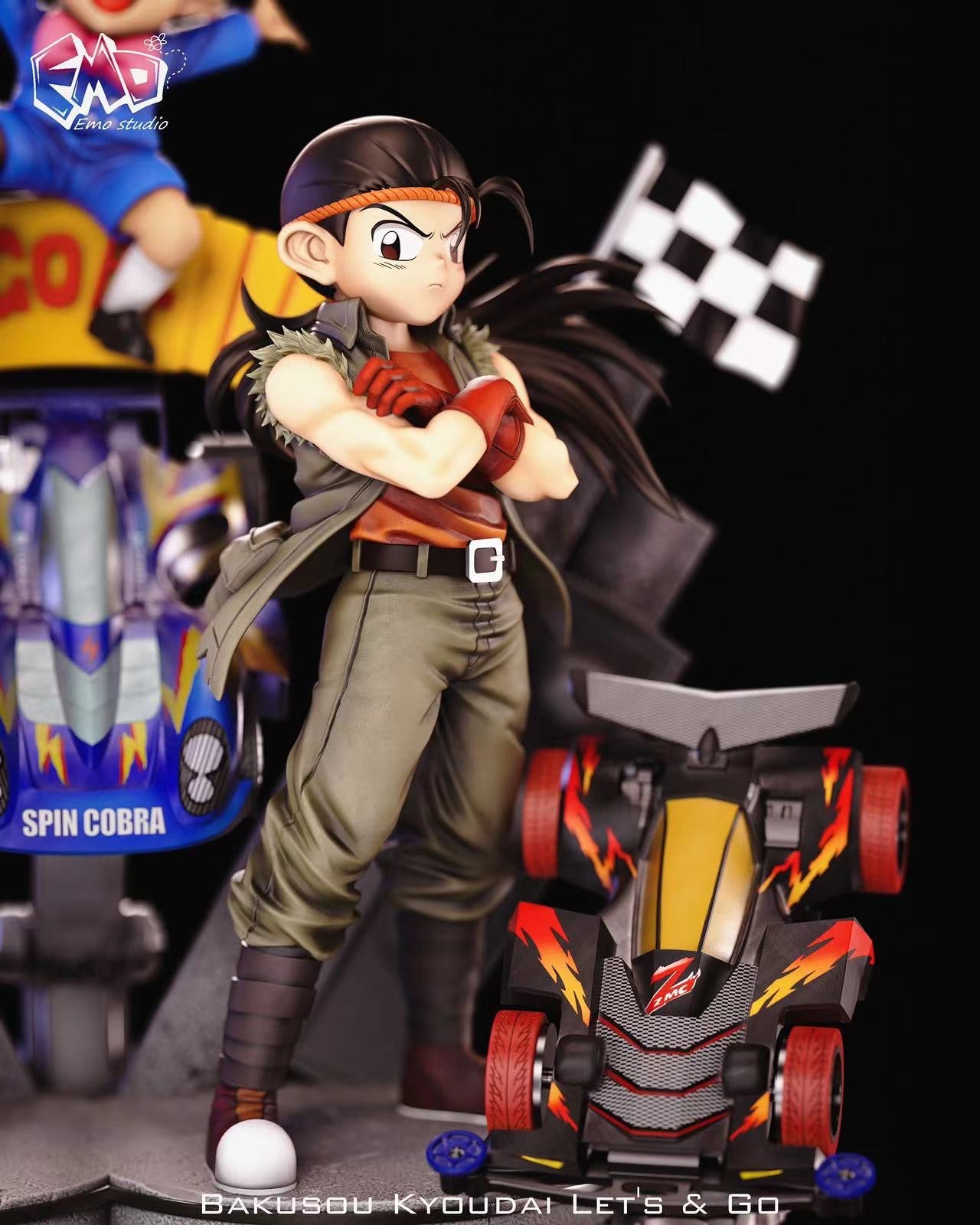 Bakusou Kyoudai Lets Go EMO Studio Diorama – ClubHouse Statues