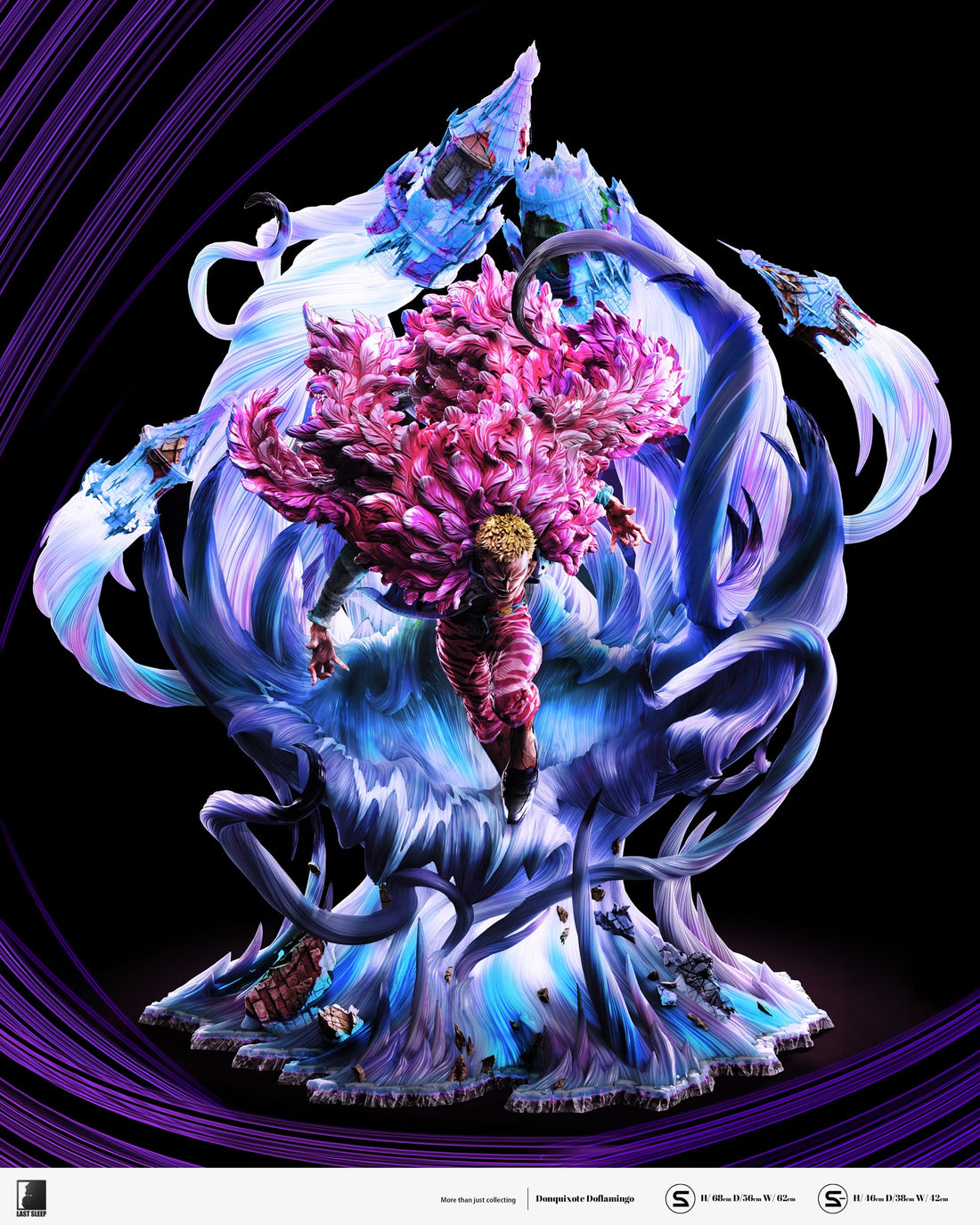One Piece Last Sleep Donquixote Doflamingo Resin Statue