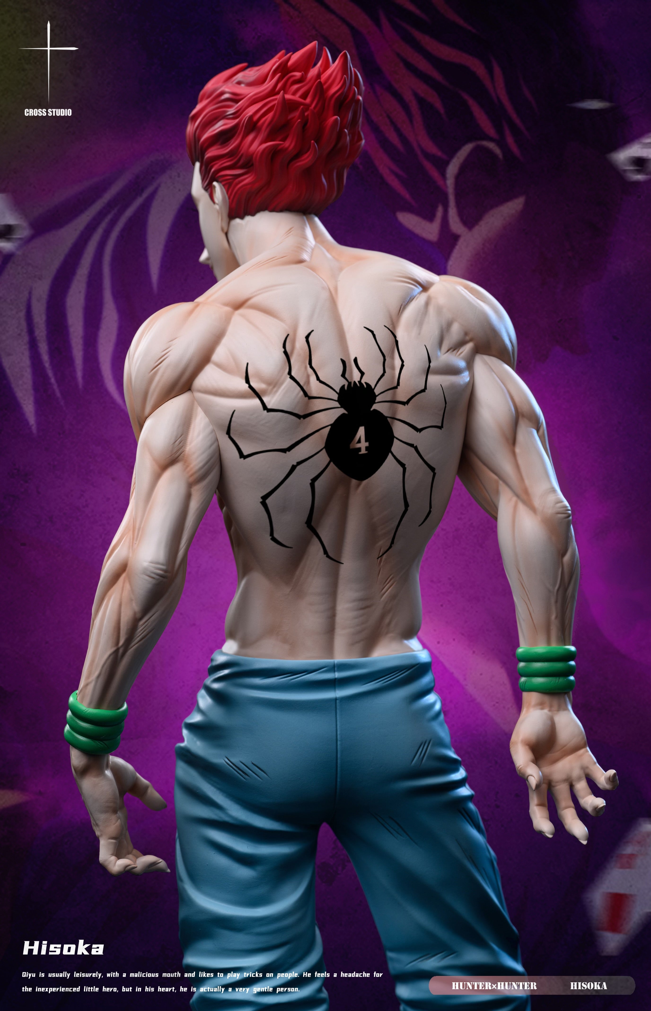Hunter x Hunter Cross Studio Hisoka – ClubHouse Statues