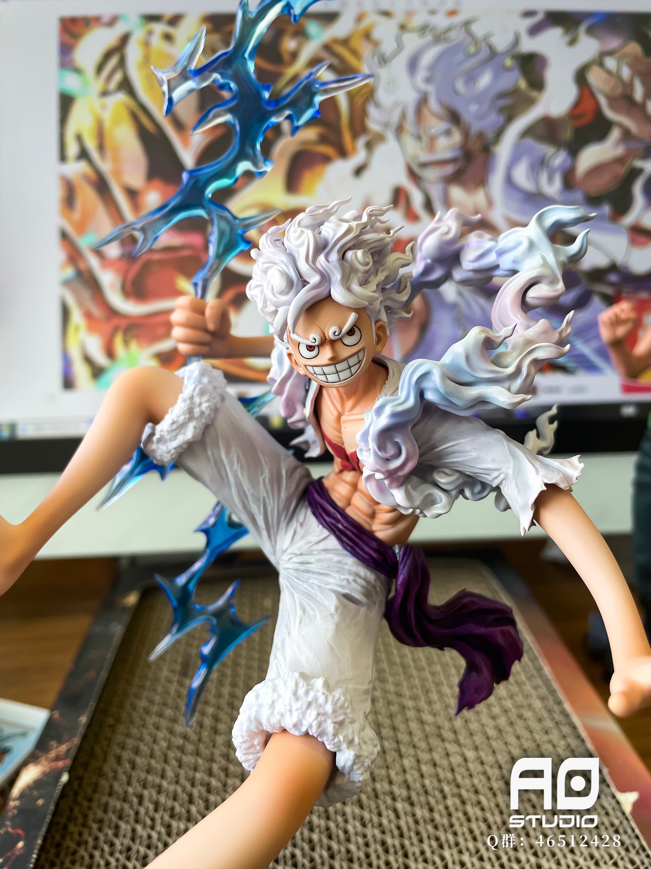 One Piece AO Studio Gear 5 Luffy Resin Statue – ClubHouse Statues