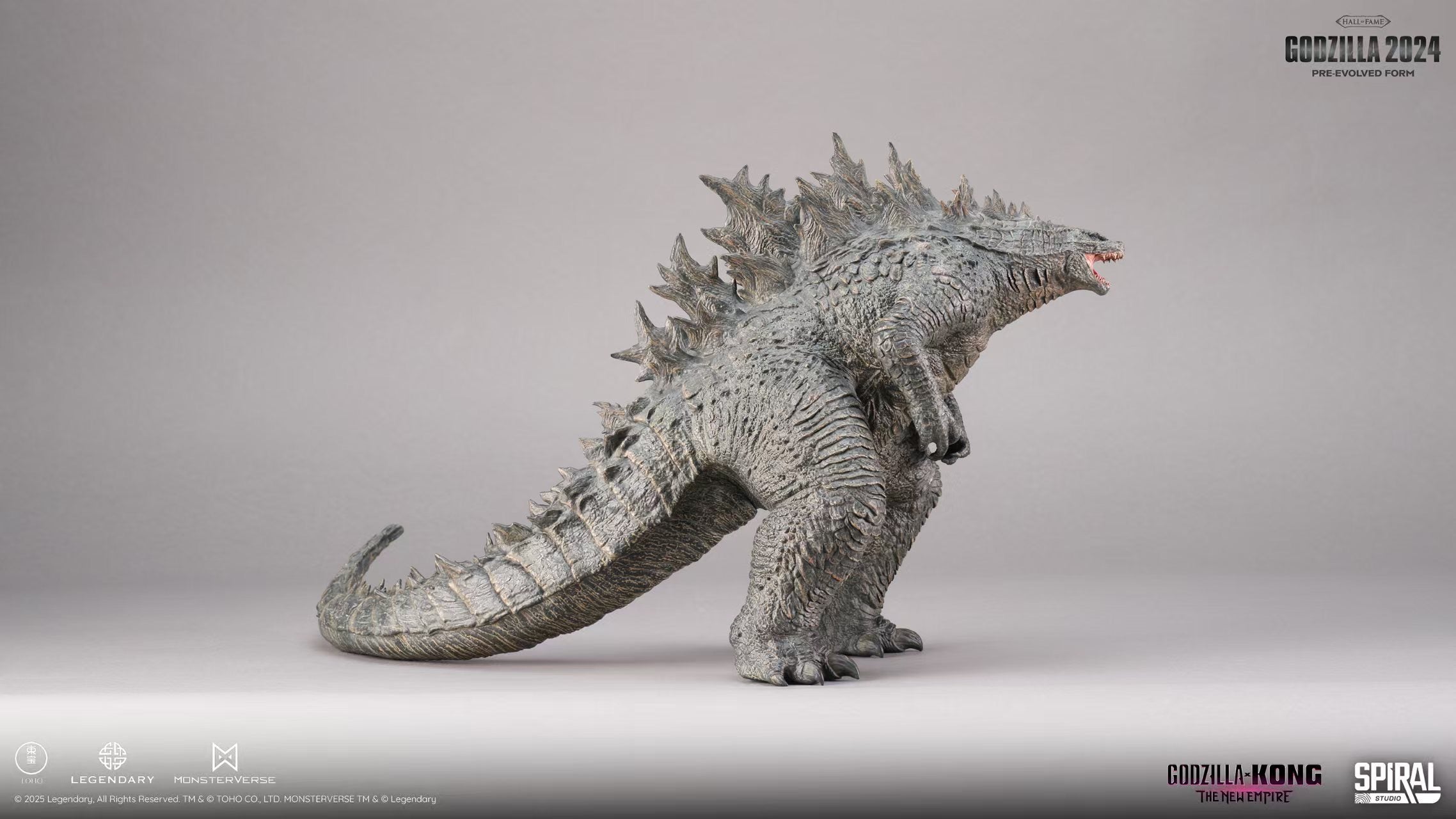 Godzilla Spiral Studio Pre-Evolved Form Godzilla Licensed PVC