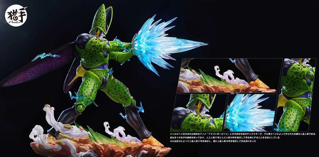 Dragon Ball Hunter Studio Perfect Cell Kamehameha Resin Statue