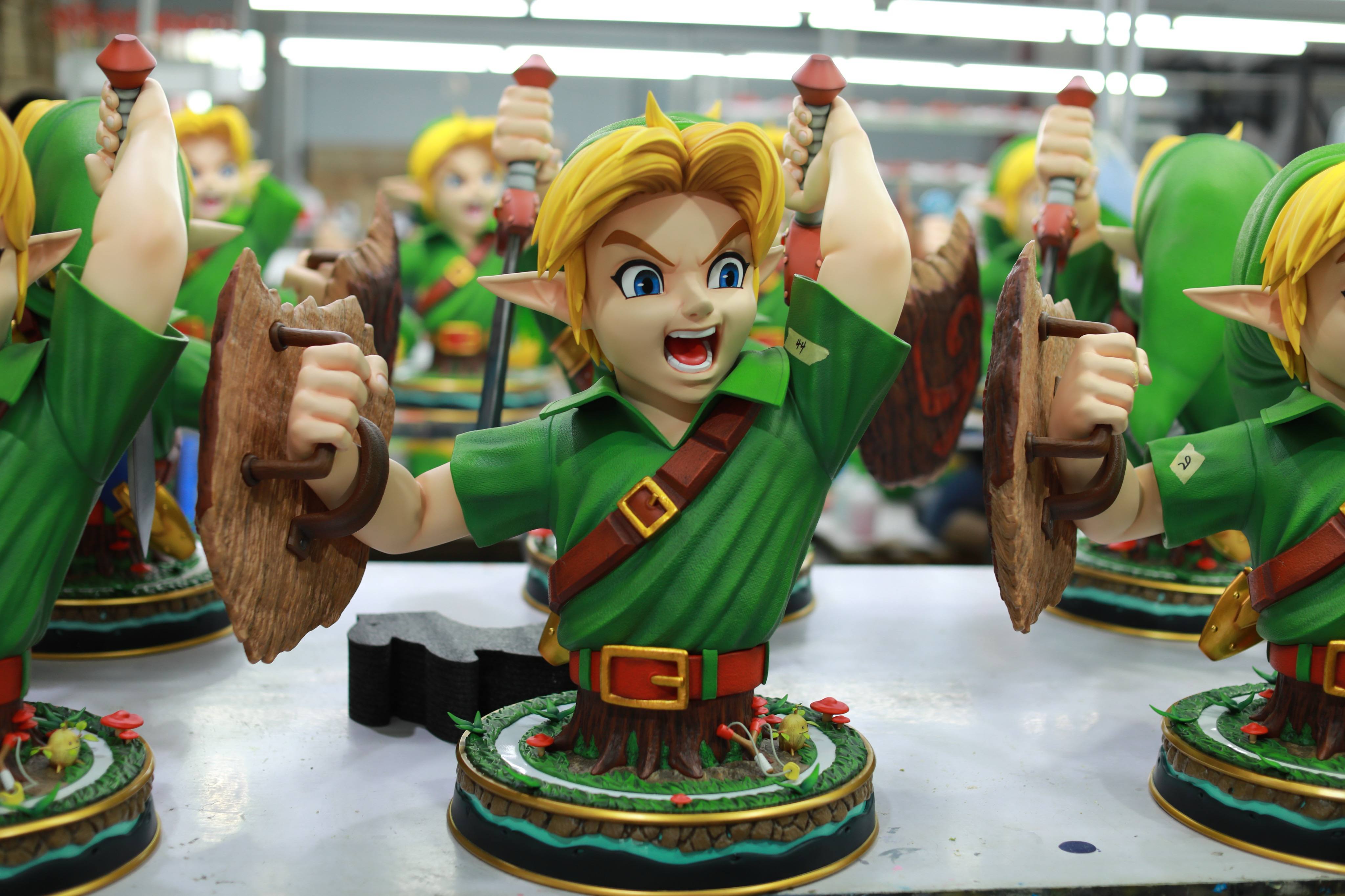 Legend of Zelda Kintsukuroi Creations Young Link Lifesize Bust