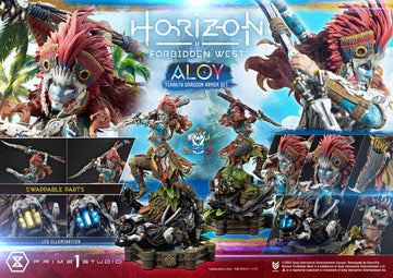 Horizon Forbidden West Prime 1 Studio Aloy Tenakth Dragoon Armor Set Licensed Resin Statue [PRE-ORDER]