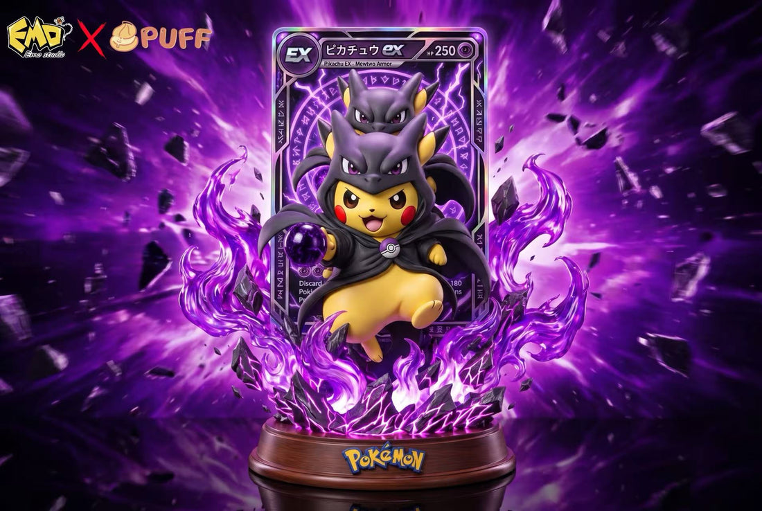 Pokemon Emo X Puff Studio Mewtwo Pikachu