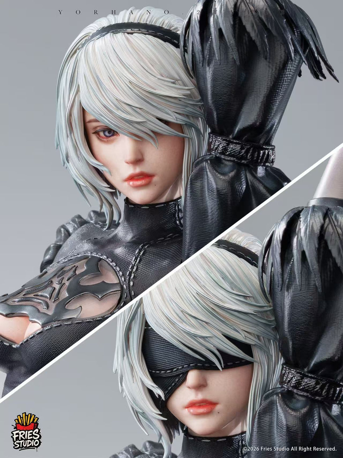 NieR Automata Fries Studio 2B