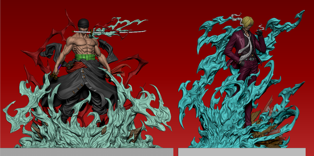 One Piece LX Studio x SY Studio Sanji Resin Statue